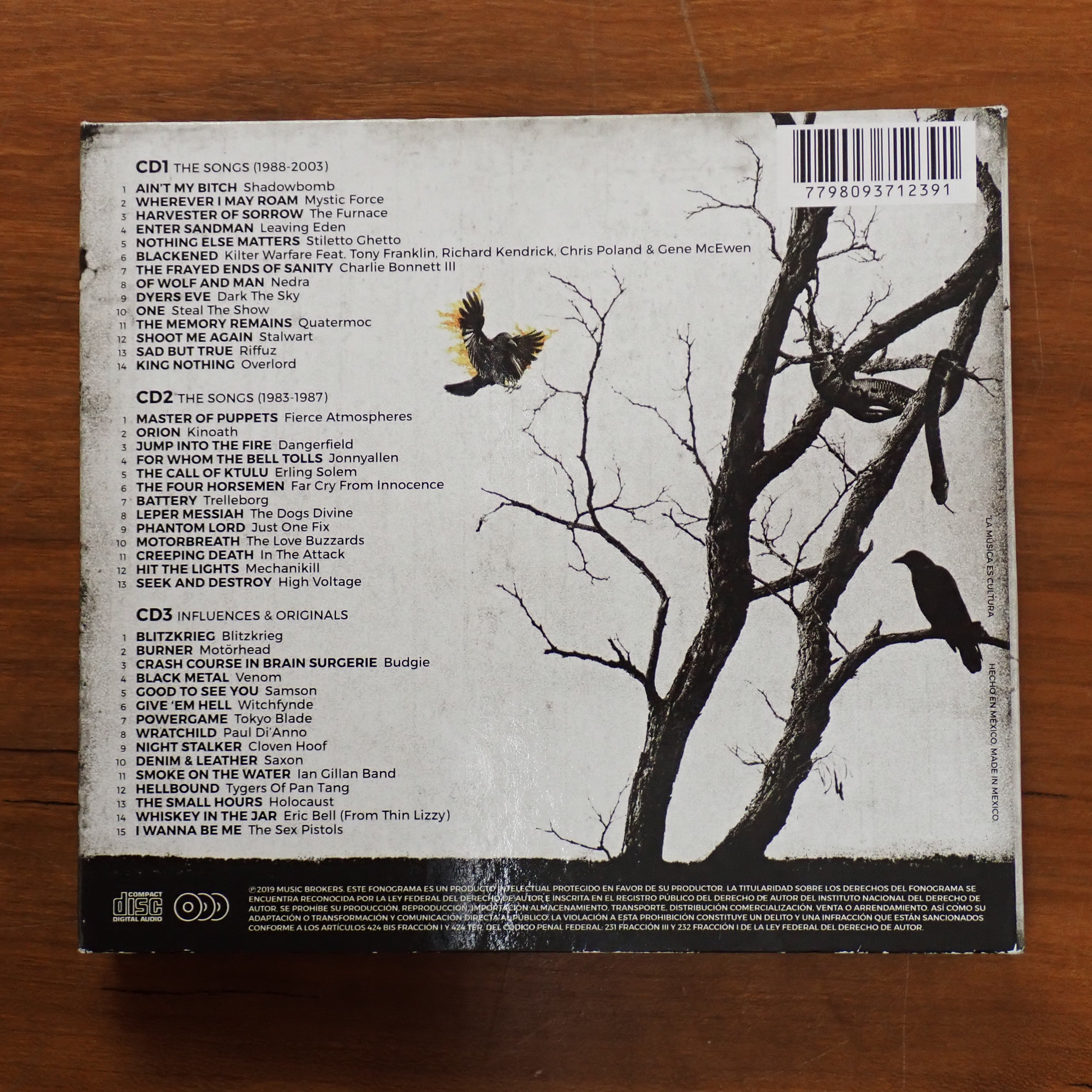 Various – The Many Faces Of Metallica CD