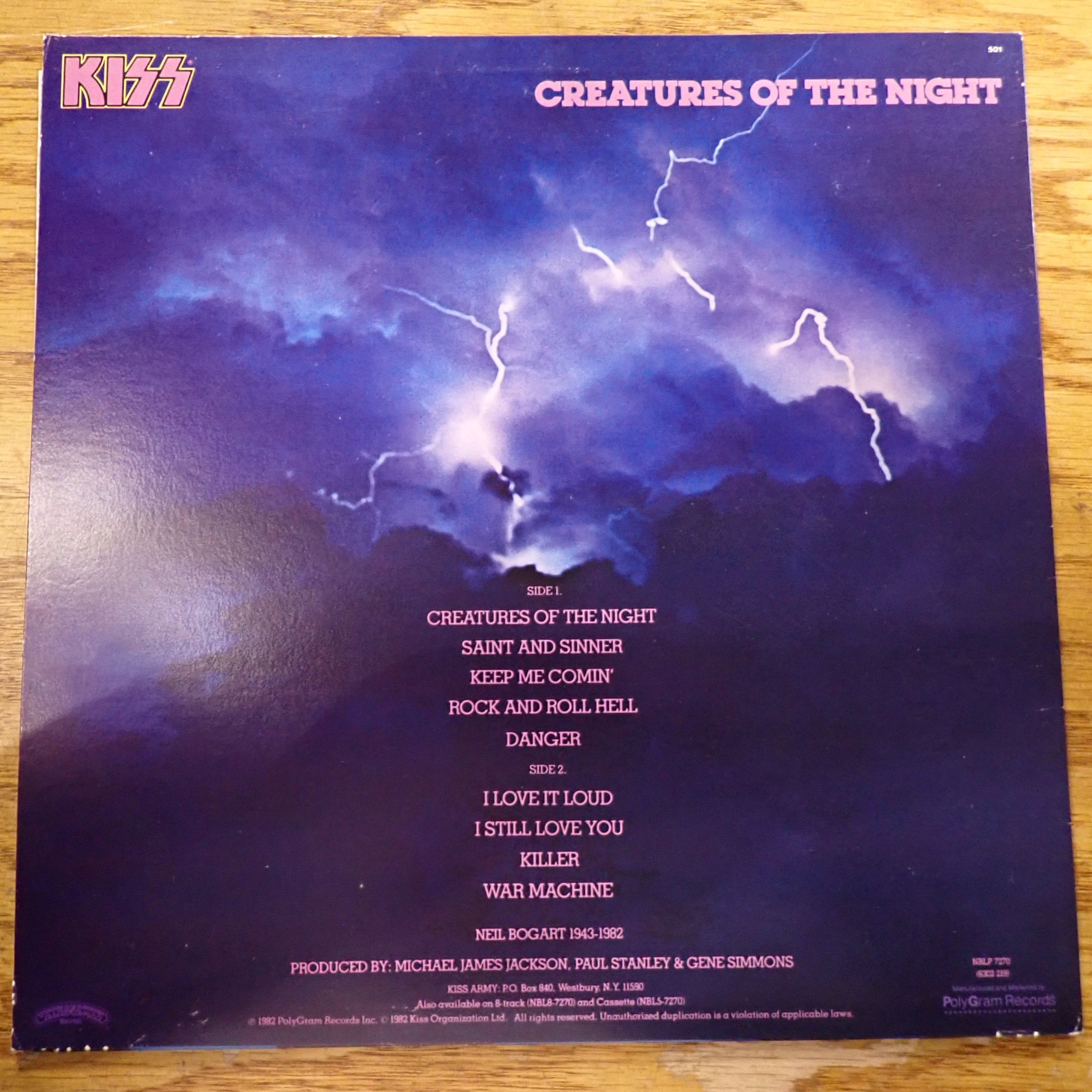 Kiss – Creatures Of The Night