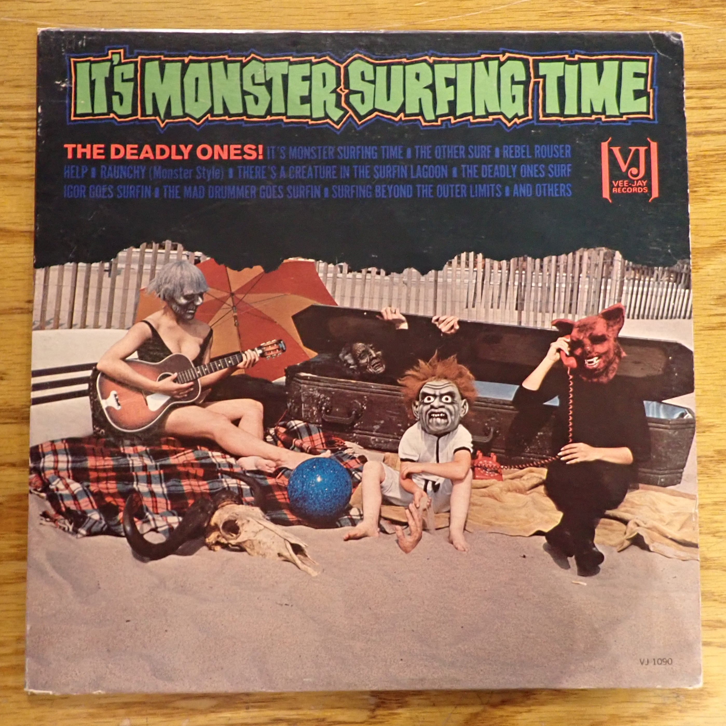 Deadly Ones ‎– It's Monster Surfing Time