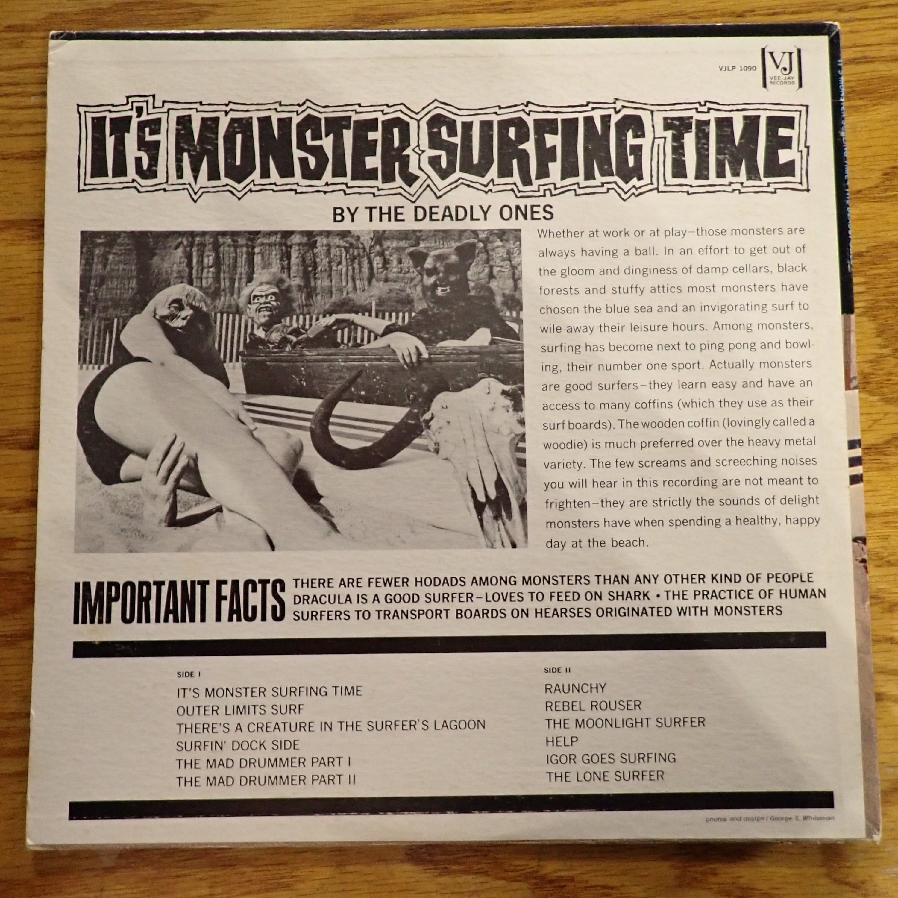 Deadly Ones ‎– It's Monster Surfing Time