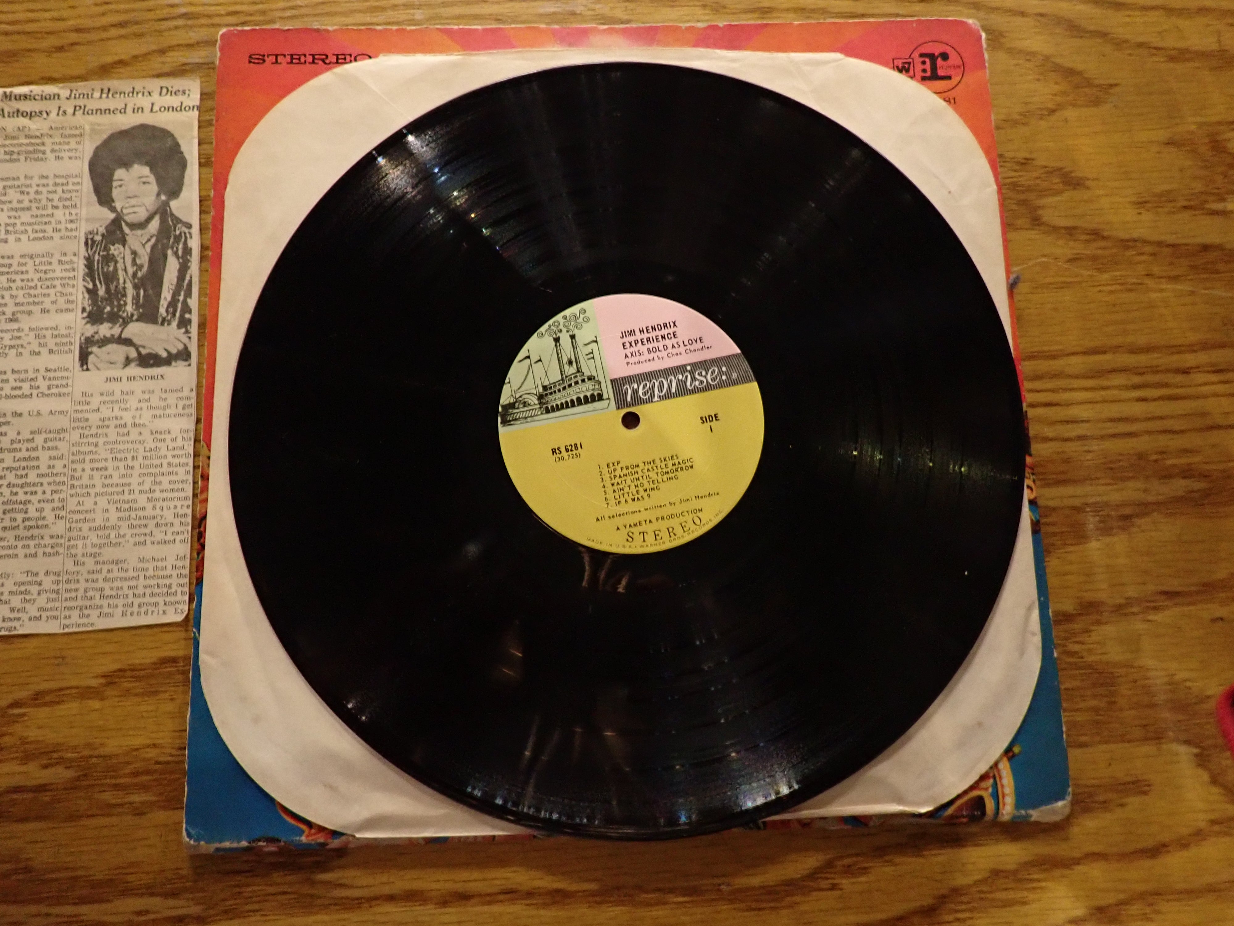 The Jimi Hendrix Experience – Axis: Bold As Love