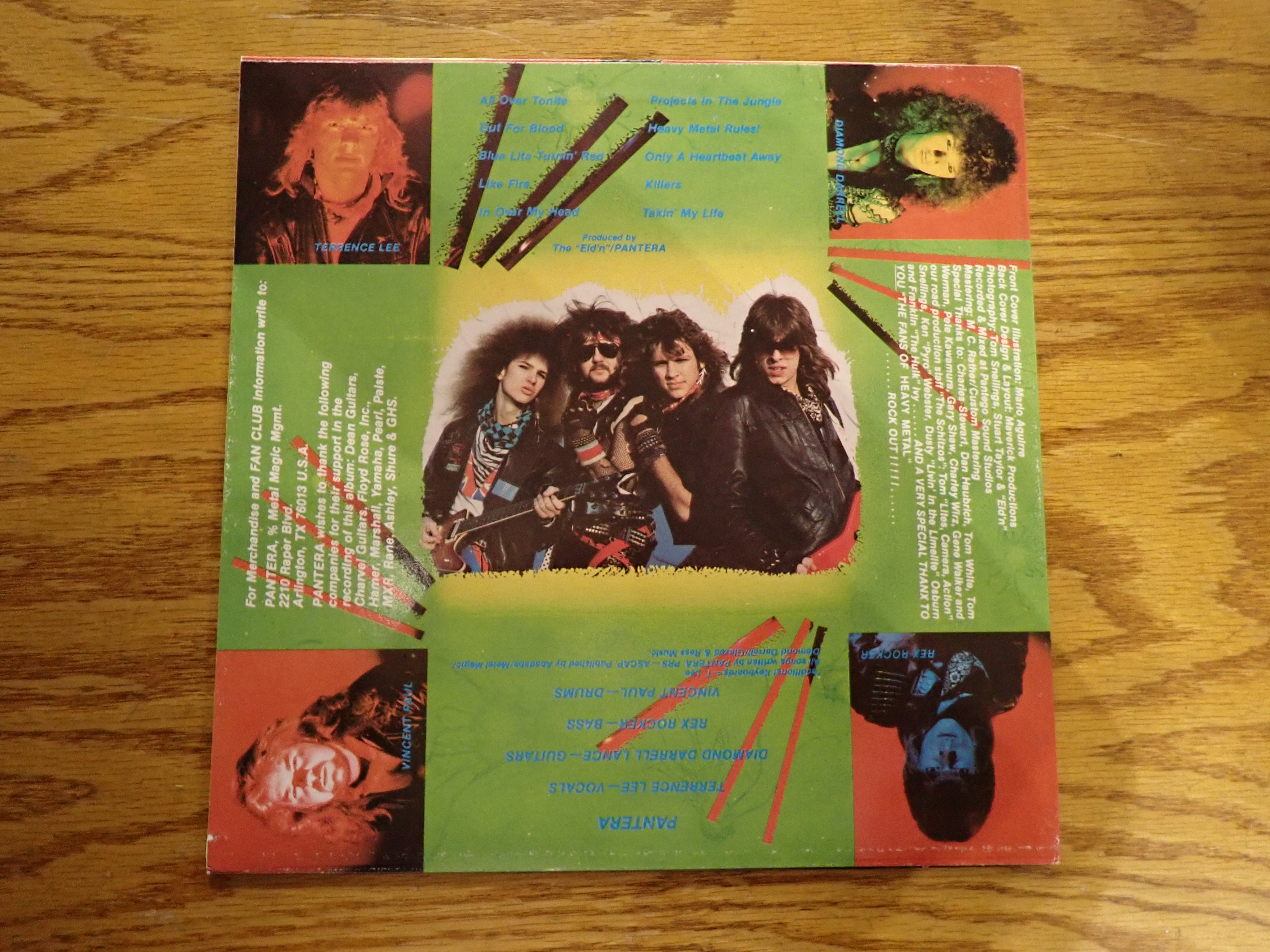 PANTERA パンテラPROJECTS IN THE JUNGLE PANTERA - Projects In The Jungle — Eonian Records