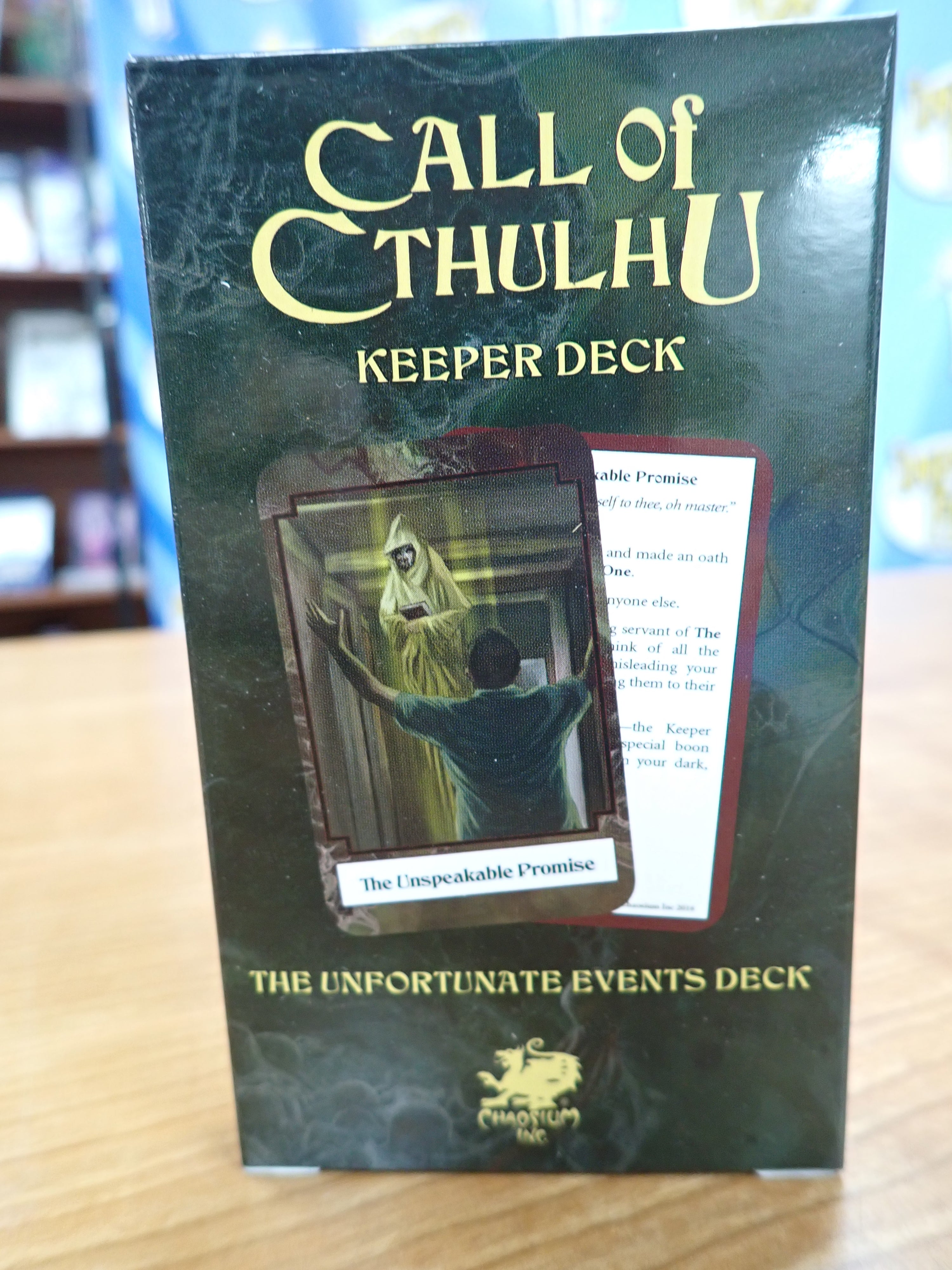 Chaosium Inc: The Unfortunate Events Deck