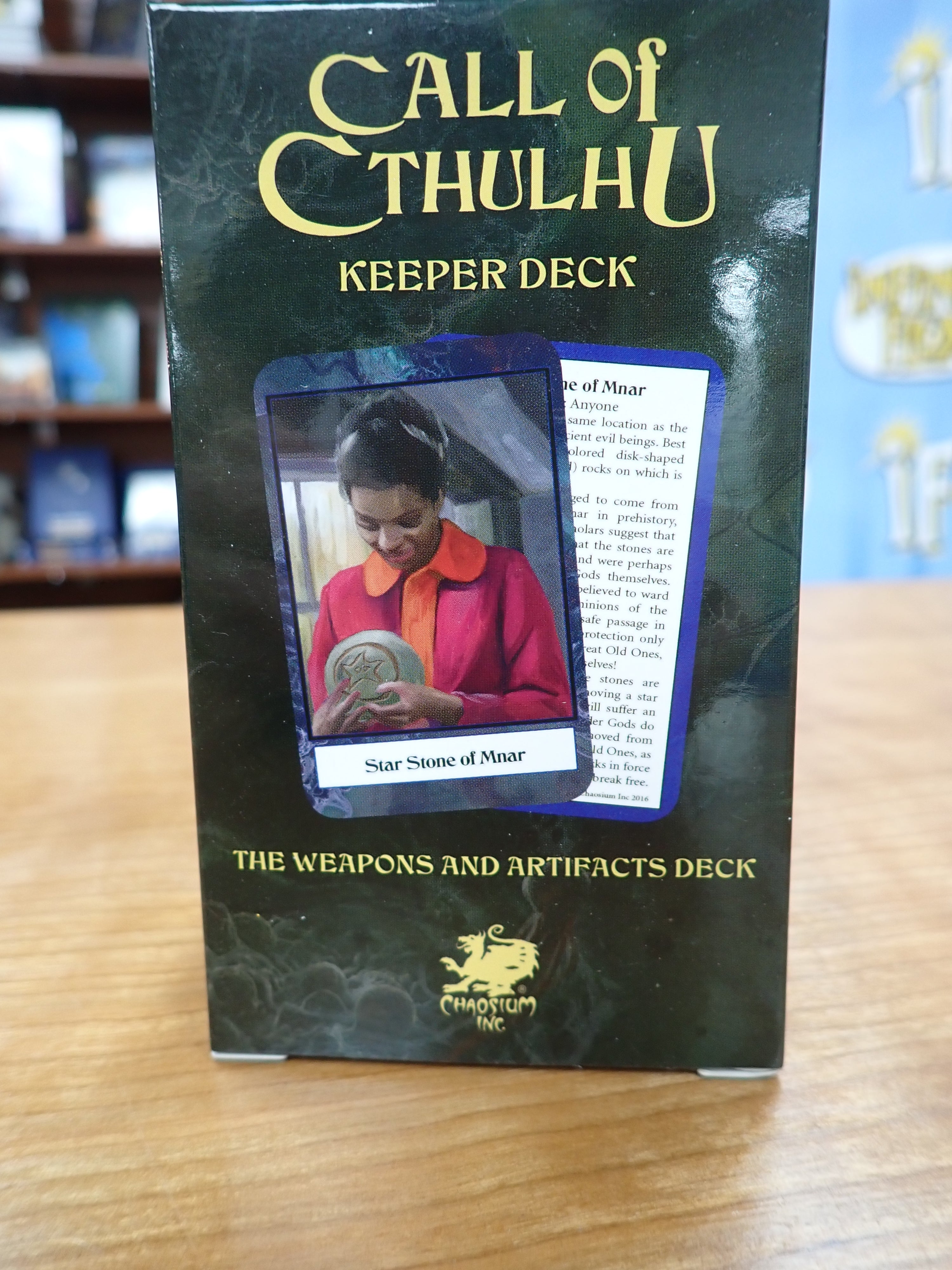 Chaosium Inc: The Weapons and Artifacts Deck