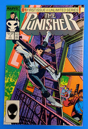 Punisher #1 (1987) - VF/VF+ (8.0-8.5) - 1st Ongoing Series