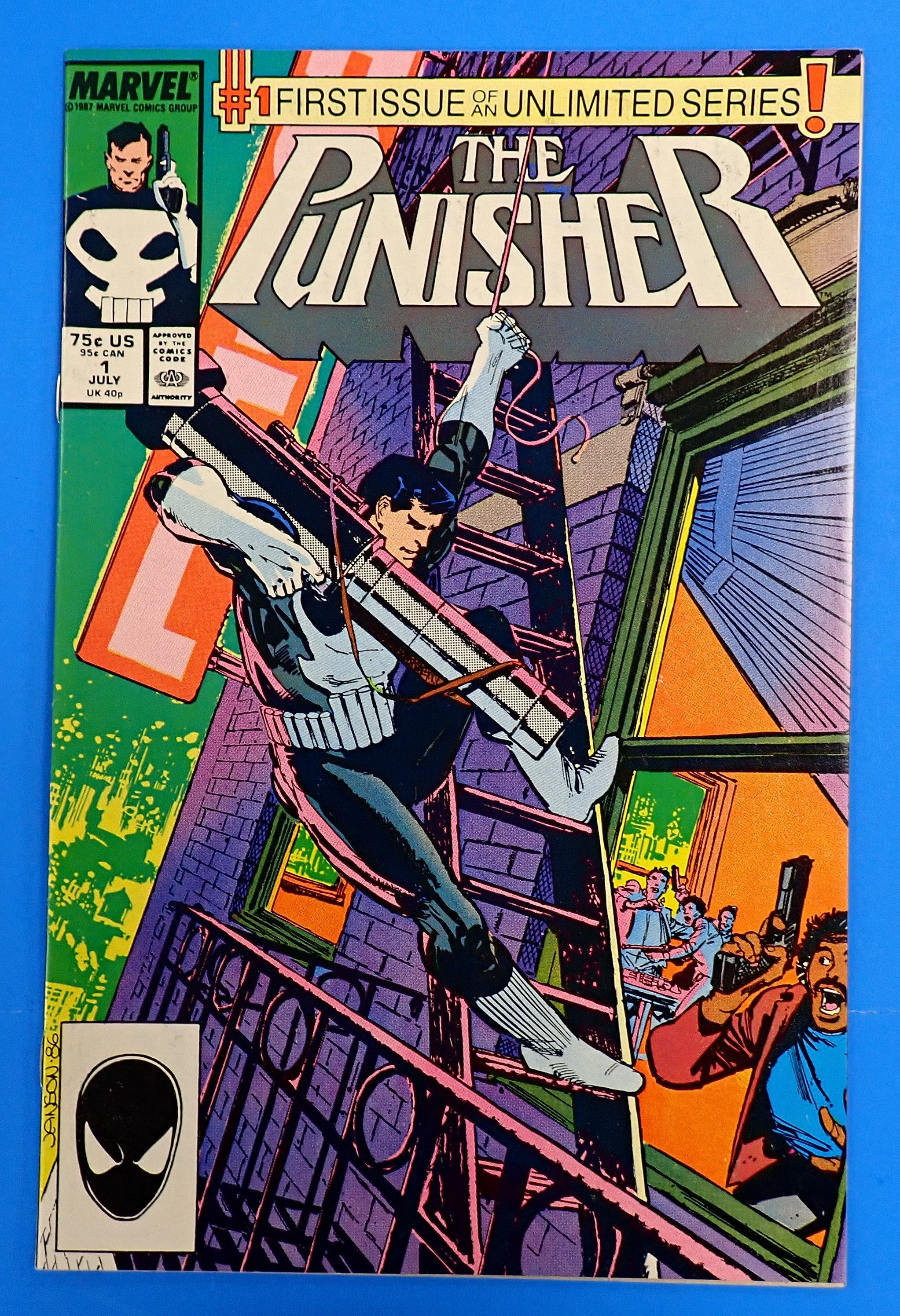 Punisher #1 (1987) - VF/VF+ (8.0-8.5) - 1st Ongoing Series