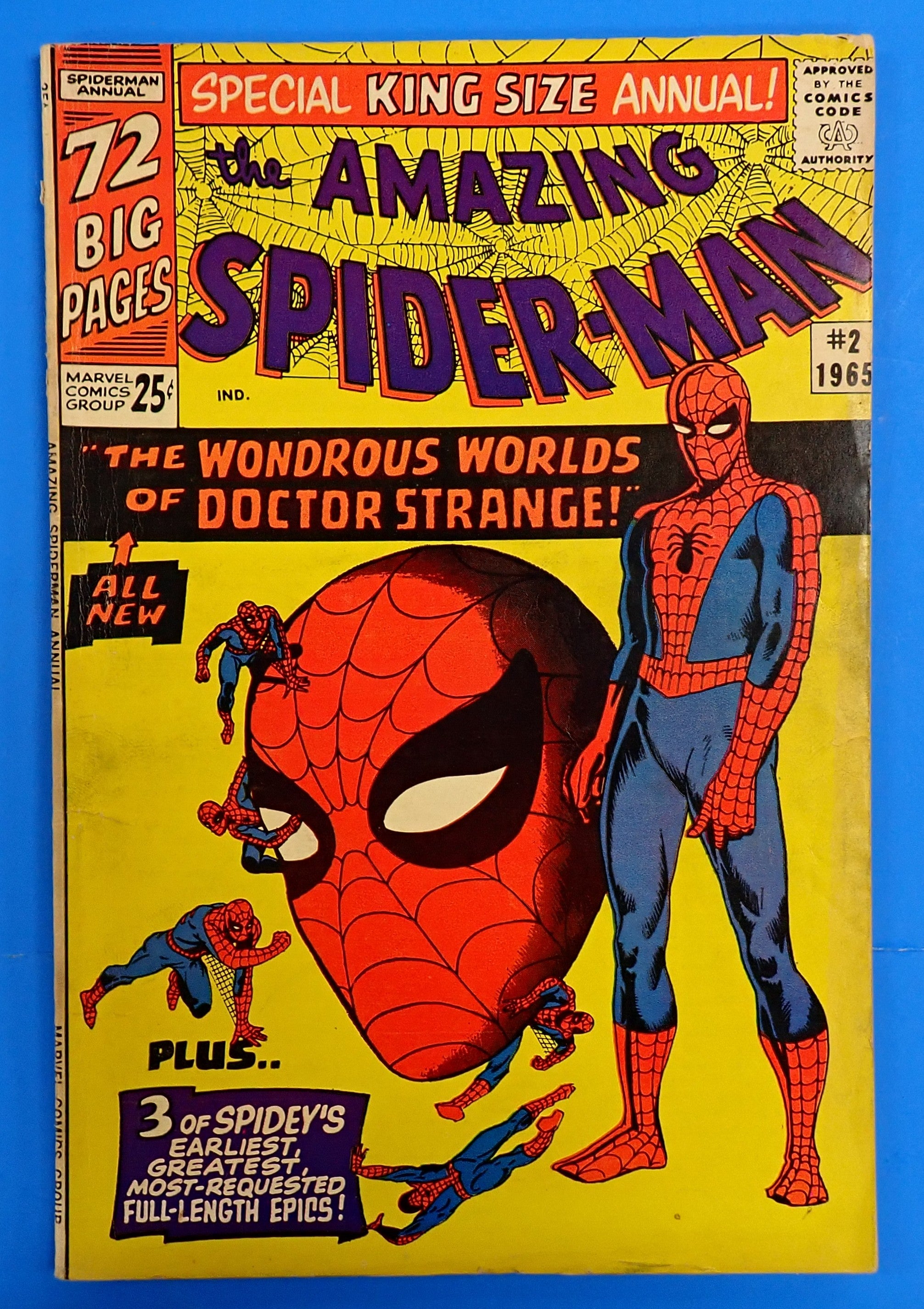 Amazing Spider-Man Annual #2 (1965) - VG- (3.5) - 1st Meeting of Spider-Man & Dr. Strange