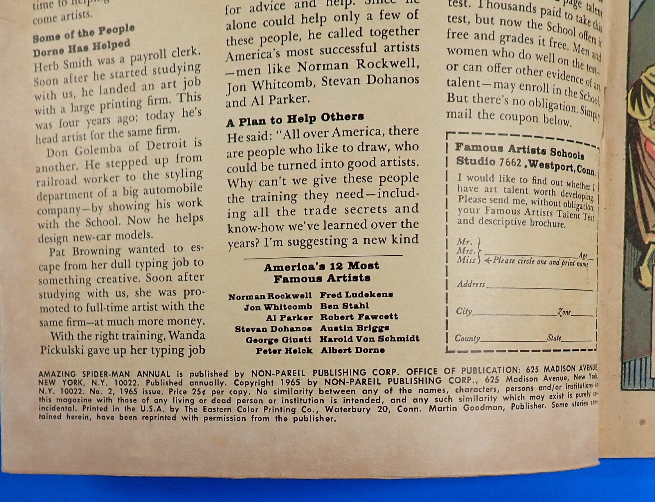 Amazing Spider-Man Annual #2 (1965) - VG- (3.5) - 1st Meeting of Spider-Man & Dr. Strange