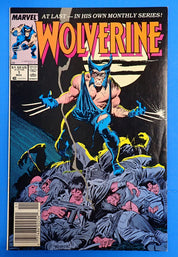 Wolverine #1 (1988) - VF (8.0) - 1st Ongoing Solo Series