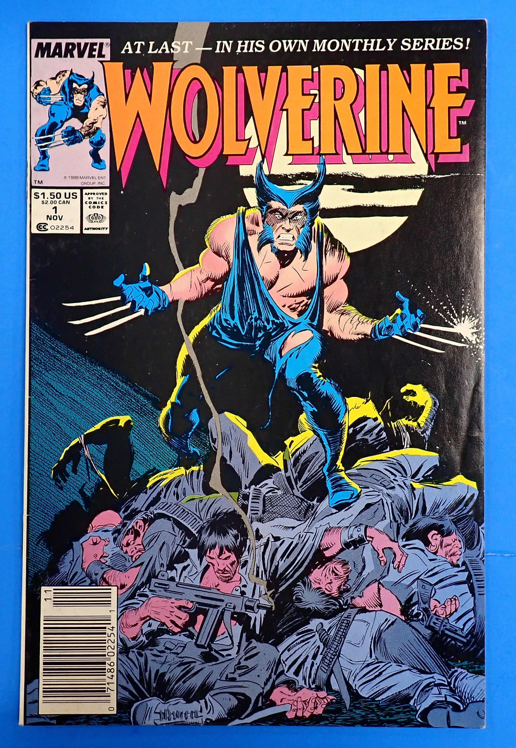 Wolverine #1 (1988) - VF (8.0) - 1st Ongoing Solo Series