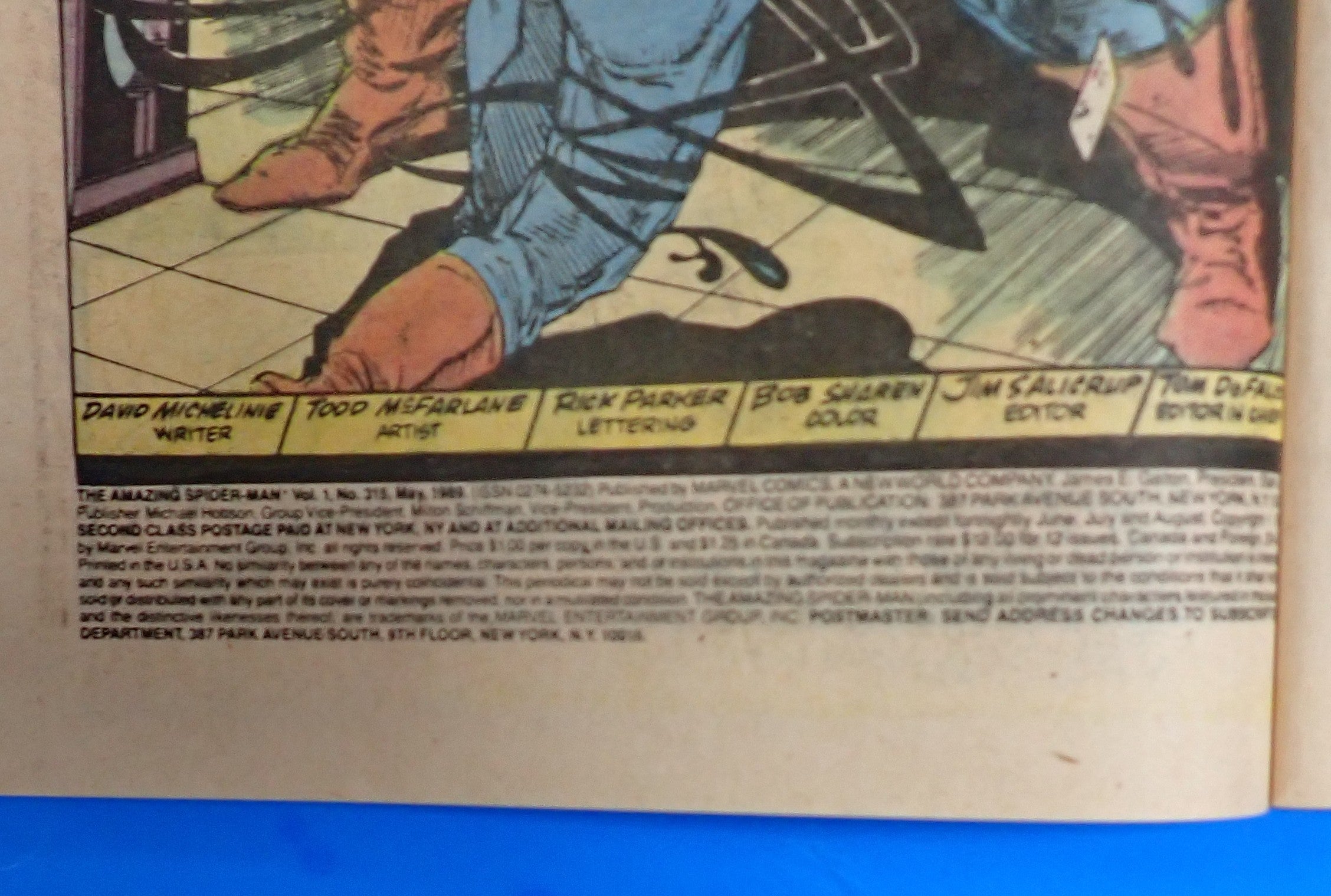 Amazing Spider-Man #315 (1989) - VF (8.0) - 2nd App. Venom