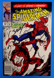 Amazing Spider-Man #361 (1992) - VF/NM- (9.0) - SIGNED Bagley