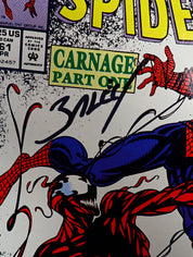 Amazing Spider-Man #361 (1992) - VF/NM- (9.0) - SIGNED Bagley