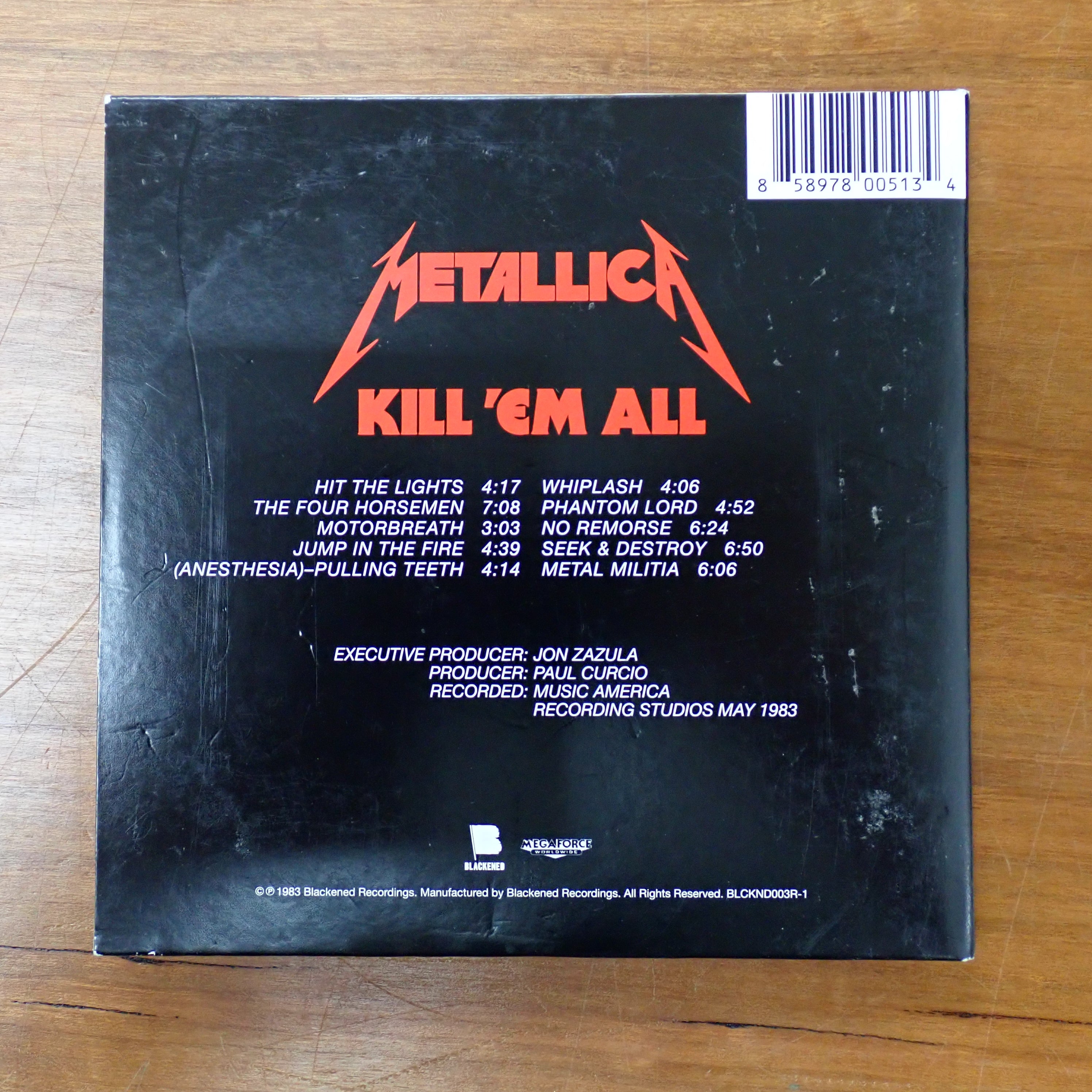 Metallica - Kill 'Em All CD