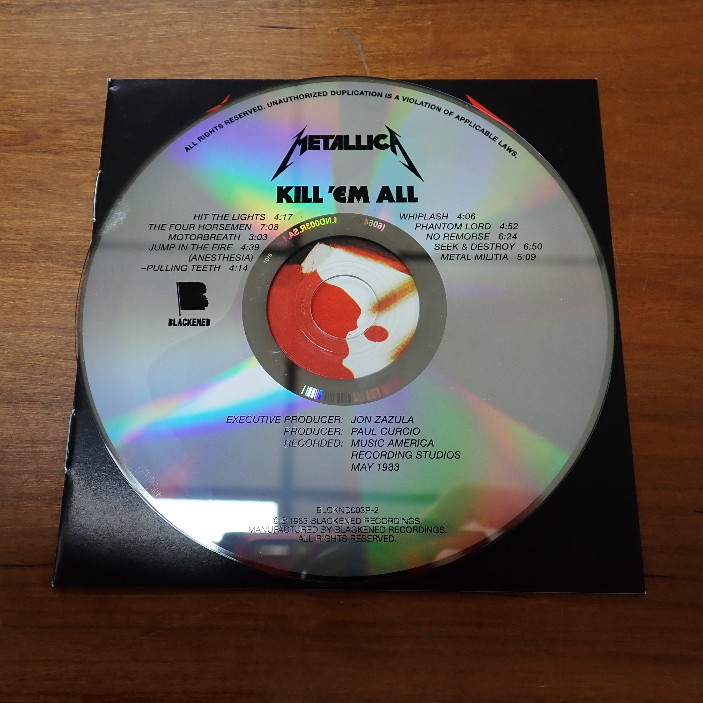 Metallica - Kill 'Em All CD