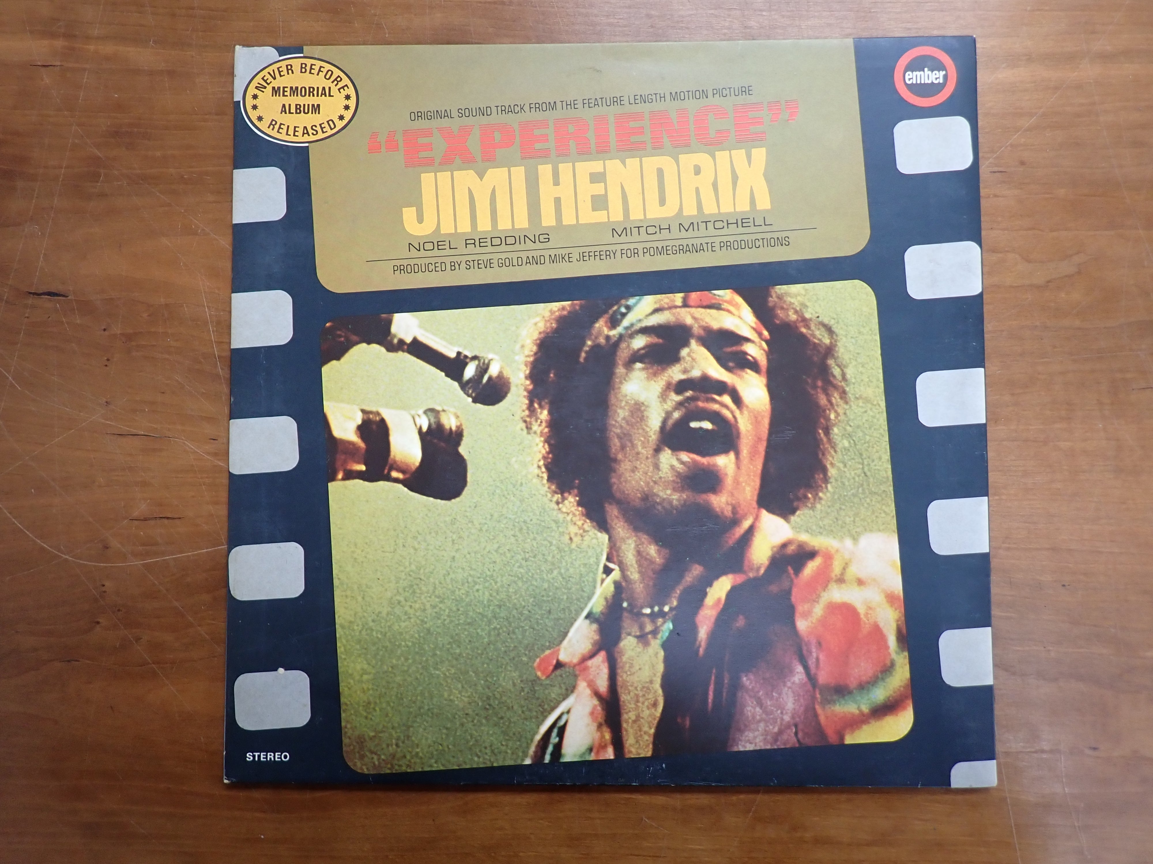 Jimi Hendrix – Original Sound Track 'Experience'