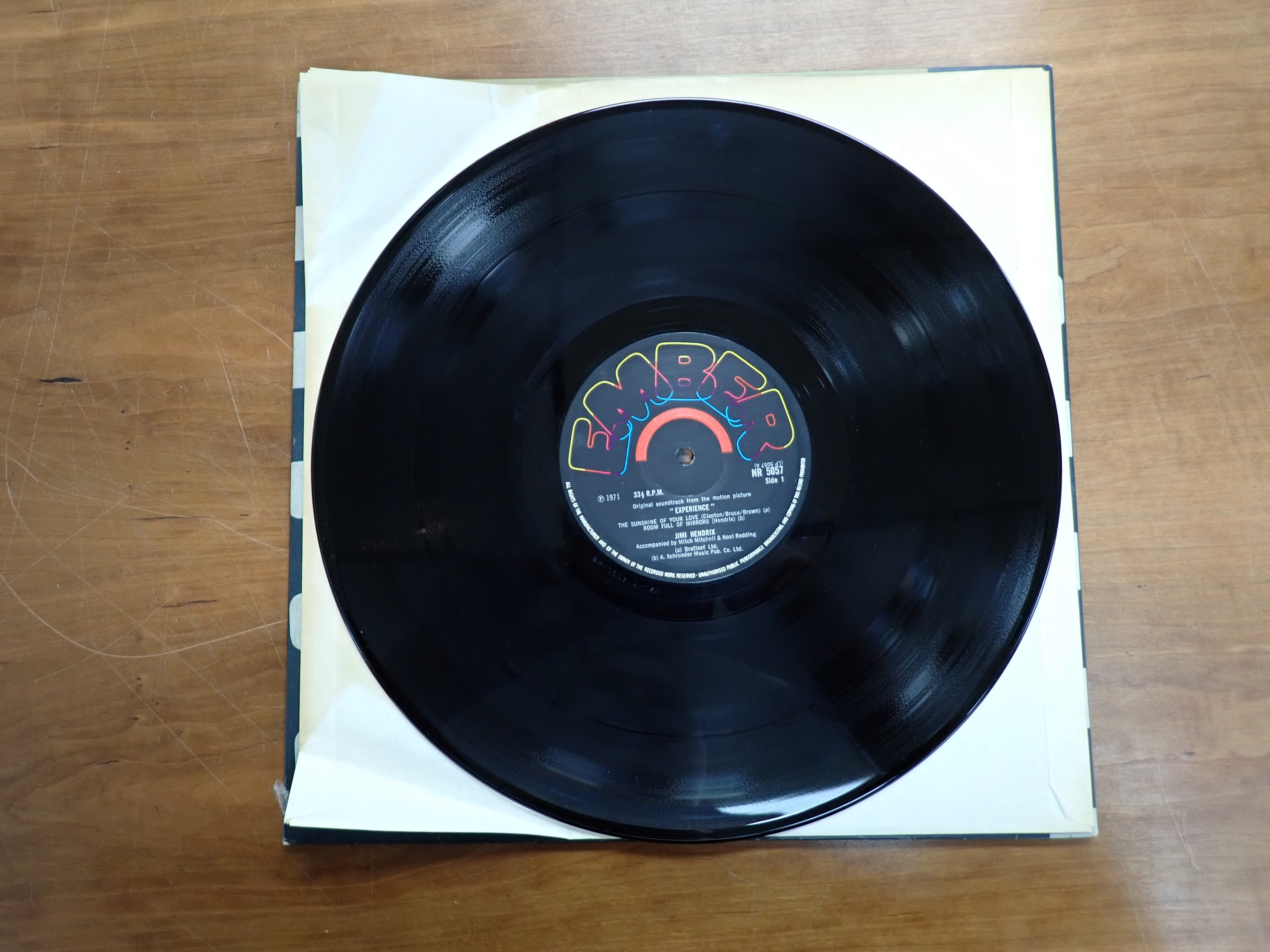 Jimi Hendrix – Original Sound Track 'Experience'