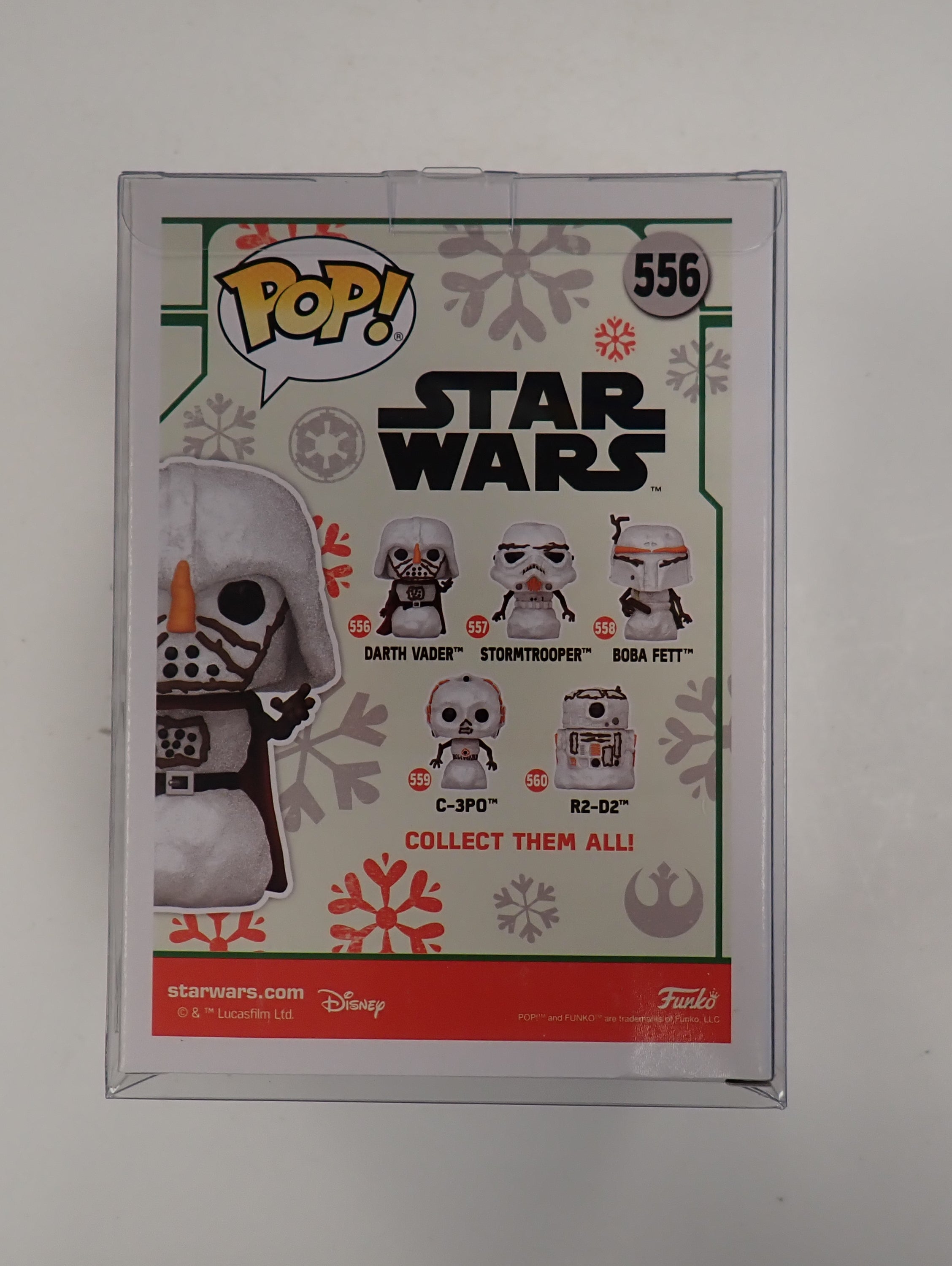 Holiday Darth Vader Snowman - POP! #556