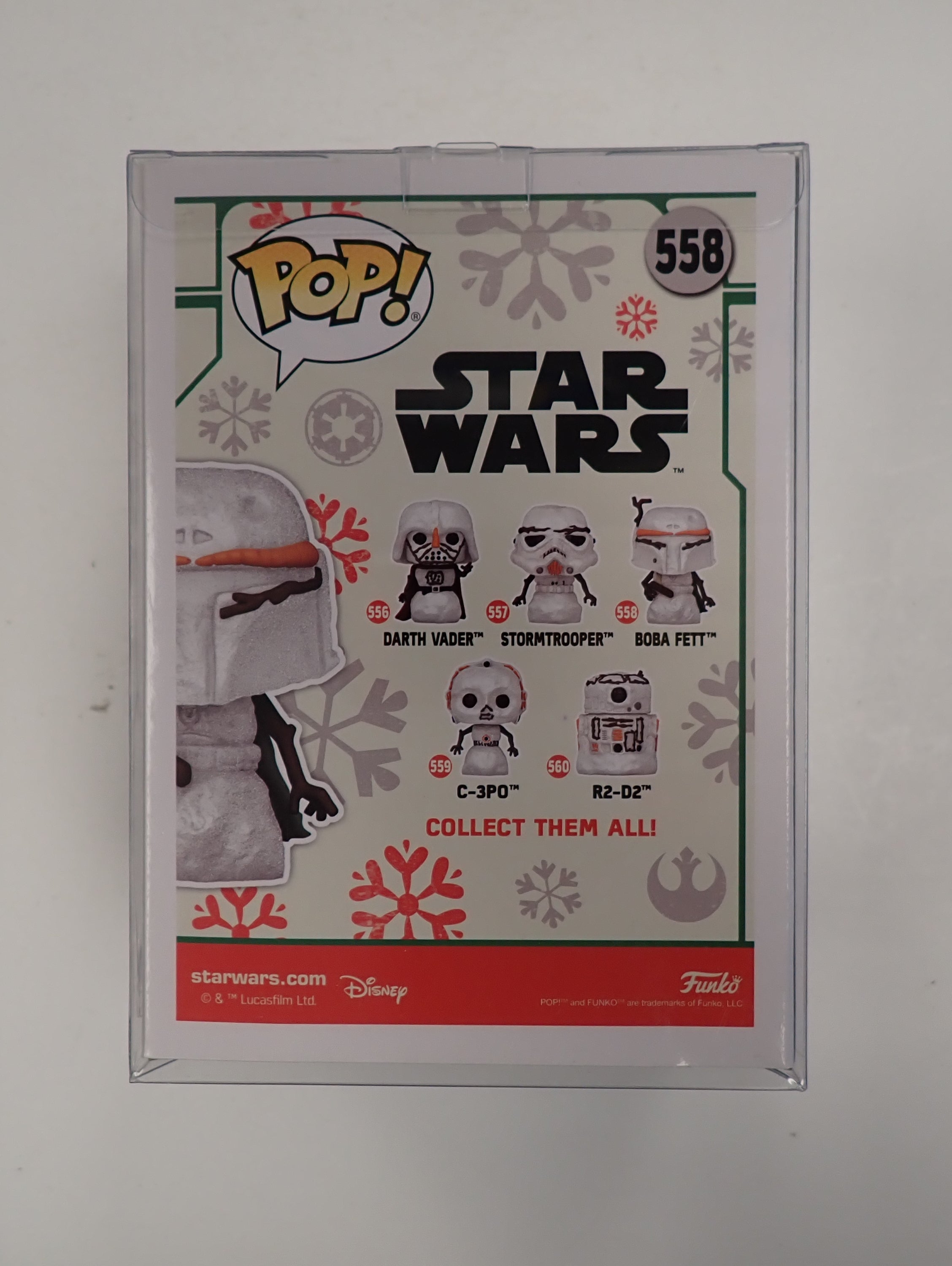 Holiday Boba Fett Snowman - POP! #558