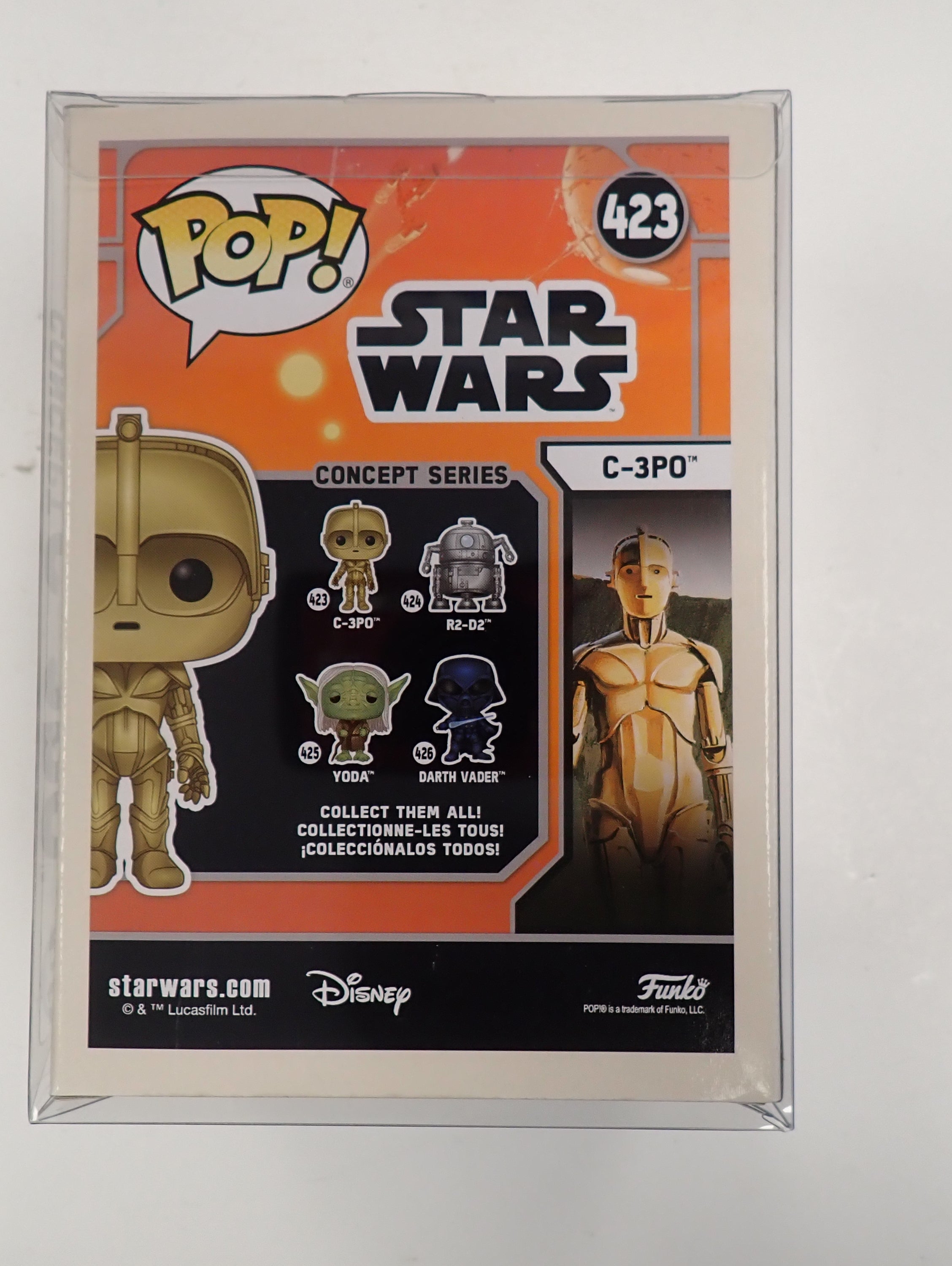 Concept Series C-3PO - POP! #423