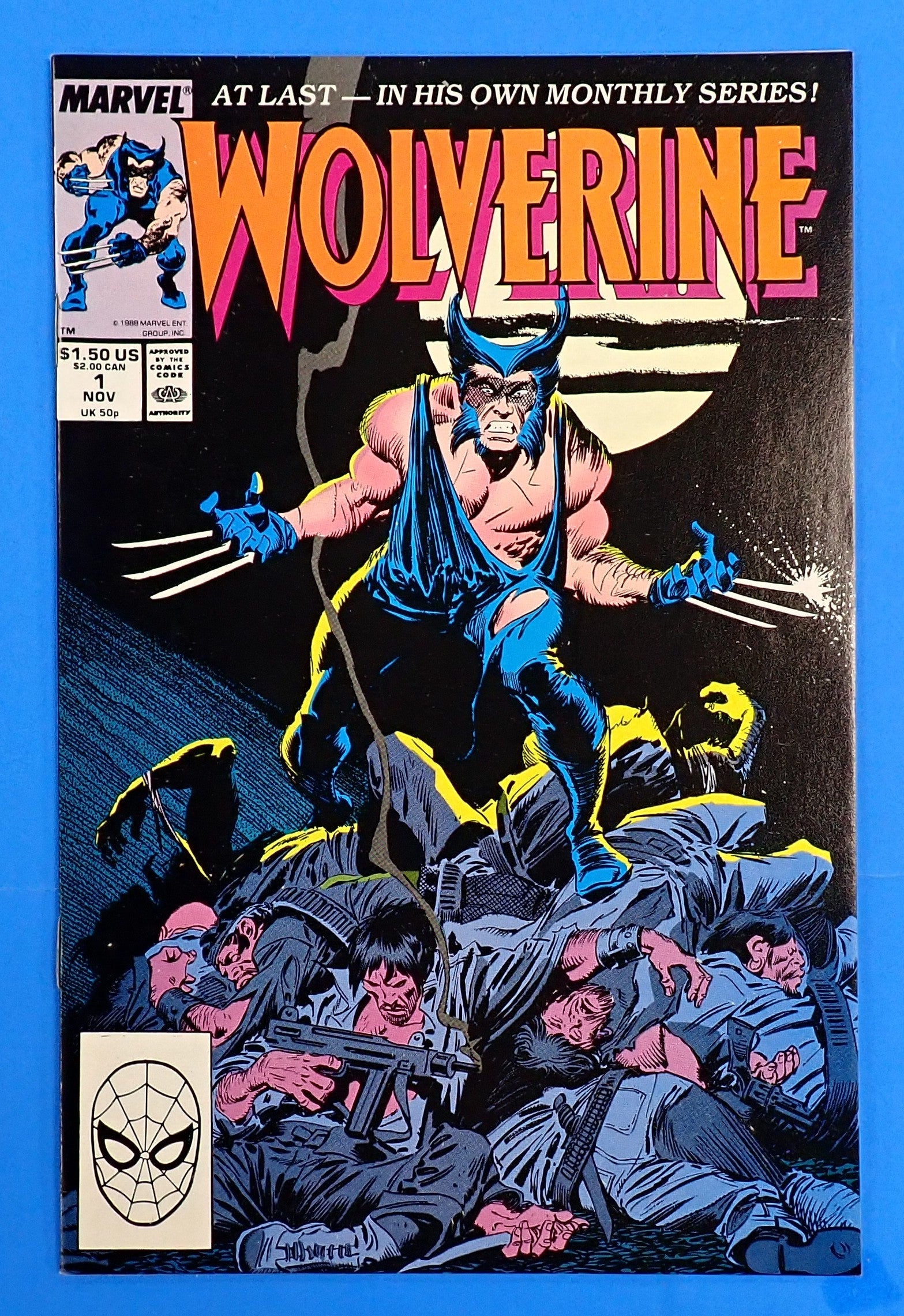 Wolverine #1 (1988) - VF (8.0) - 1st Ongoing Solo Series
