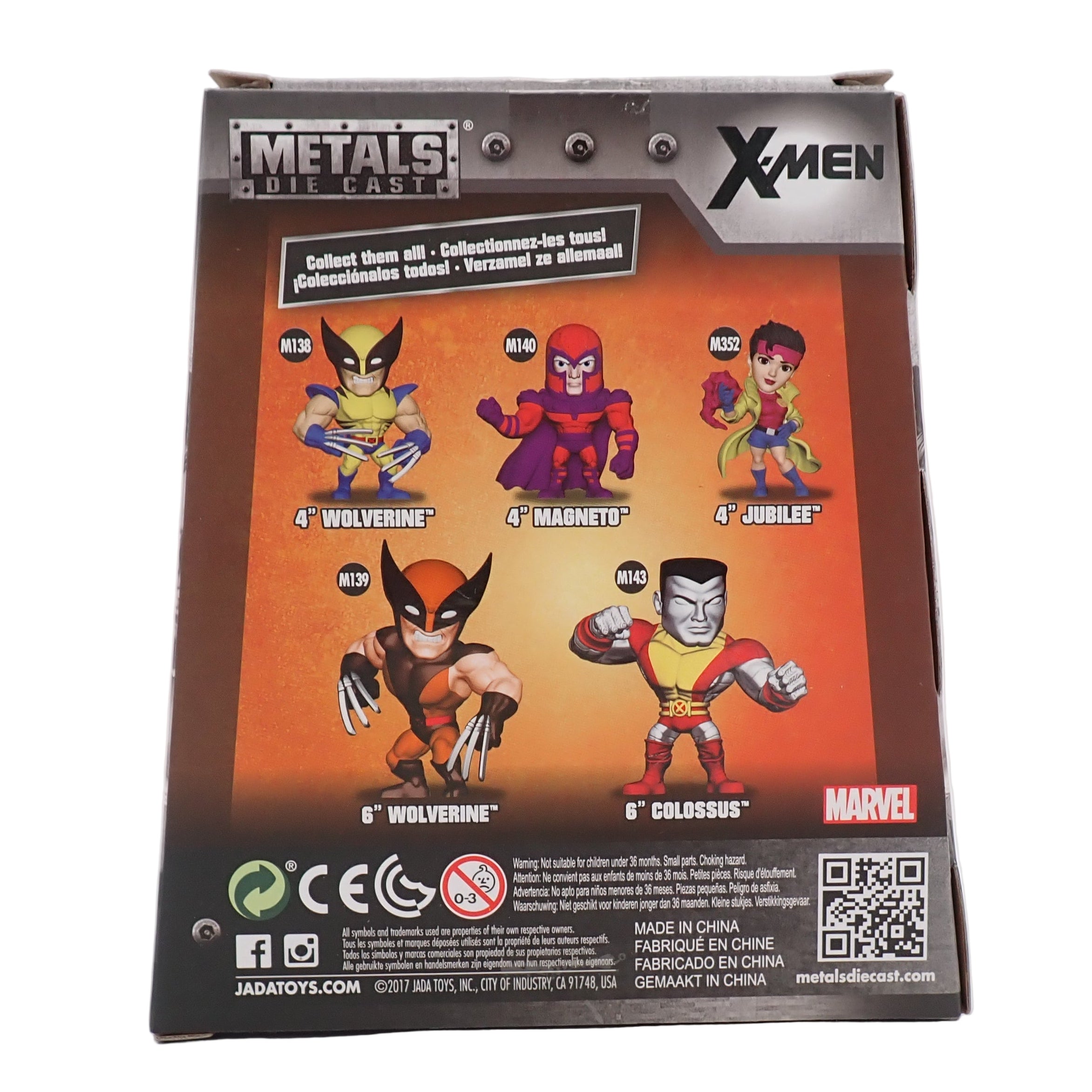 Logan Wolverine - X-Men Metal Die Cast