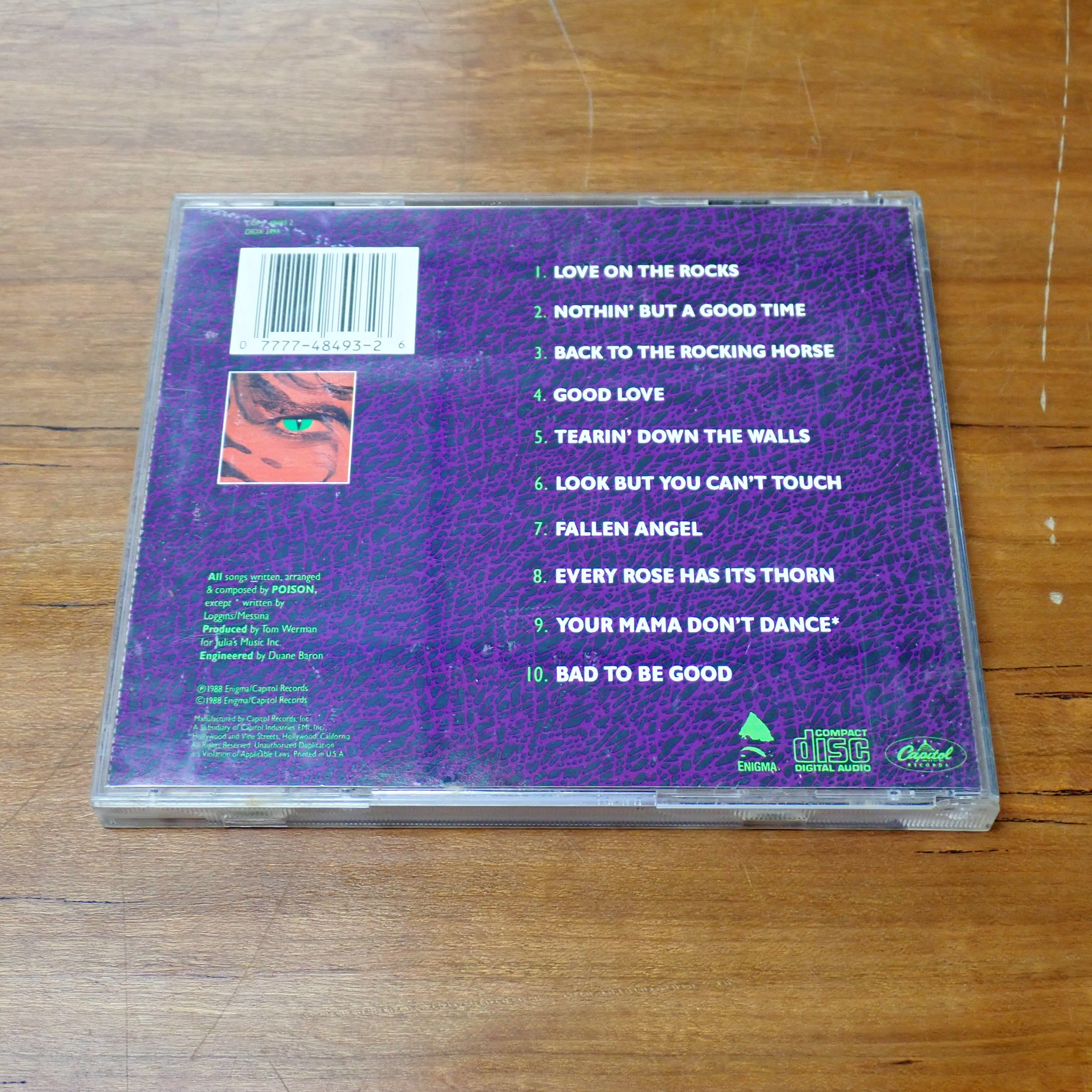 Poison - Open Up and Say... Ahh! CD