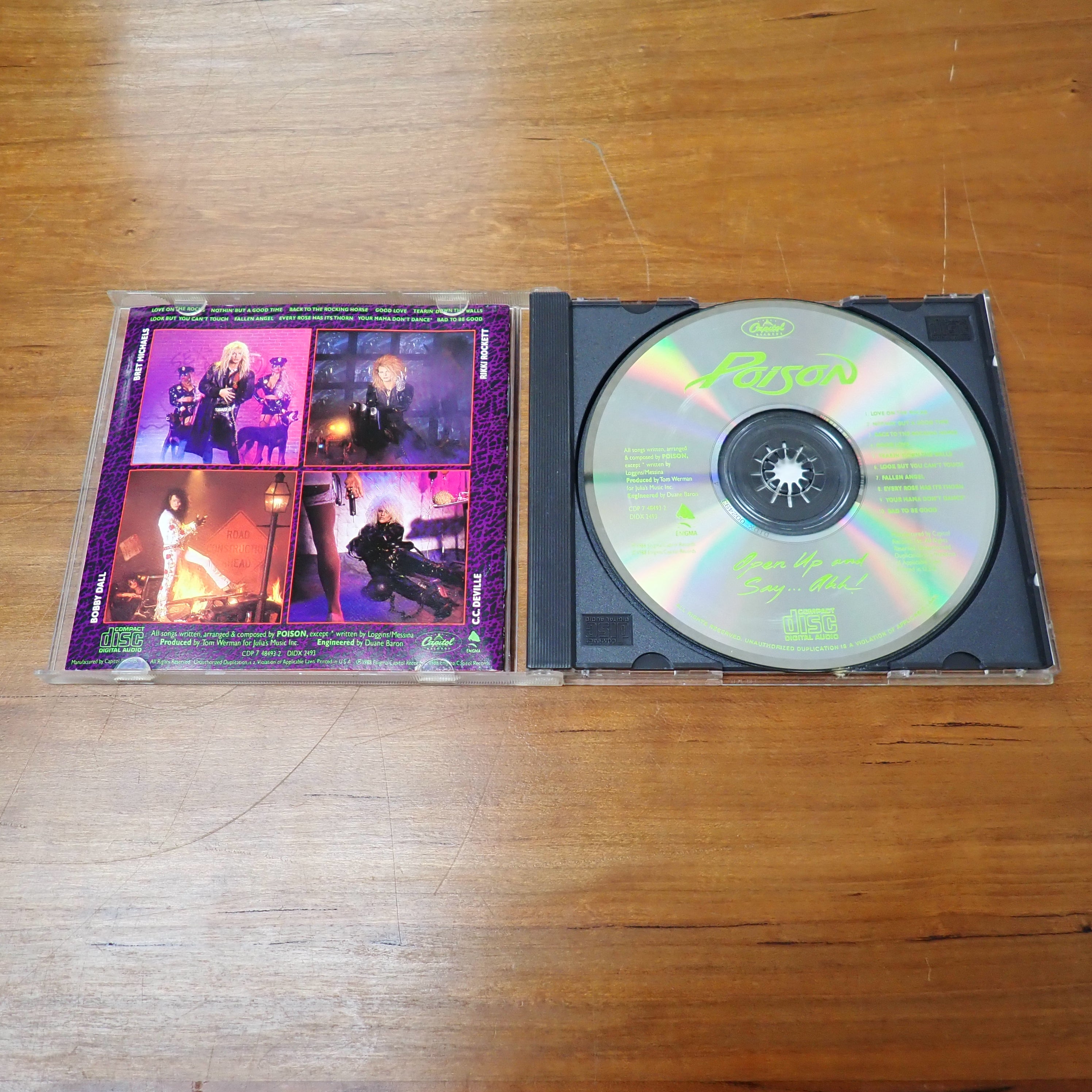 Poison - Open Up and Say... Ahh! CD