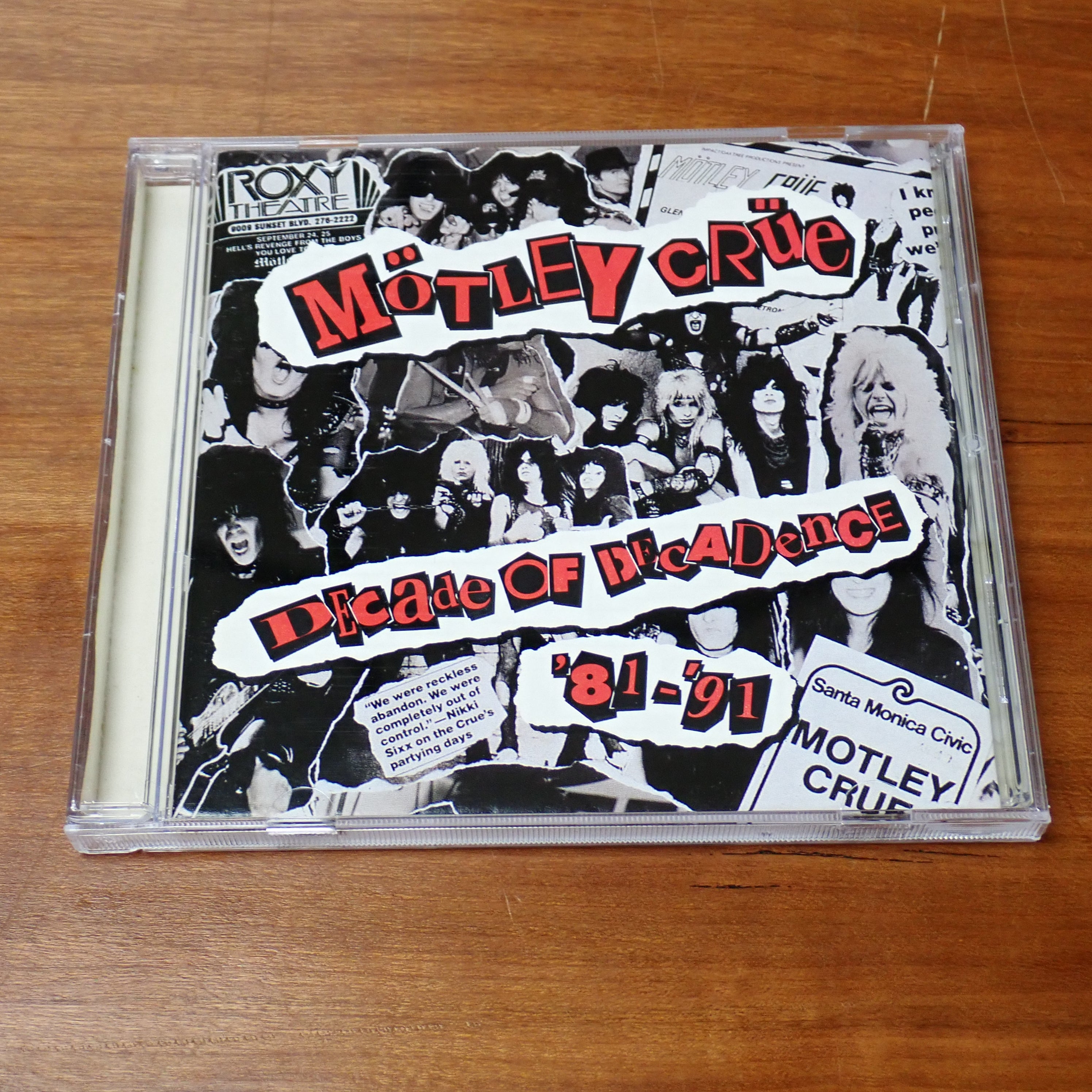 Mötley Crüe – Decade Of Decadence '81-'91 CD