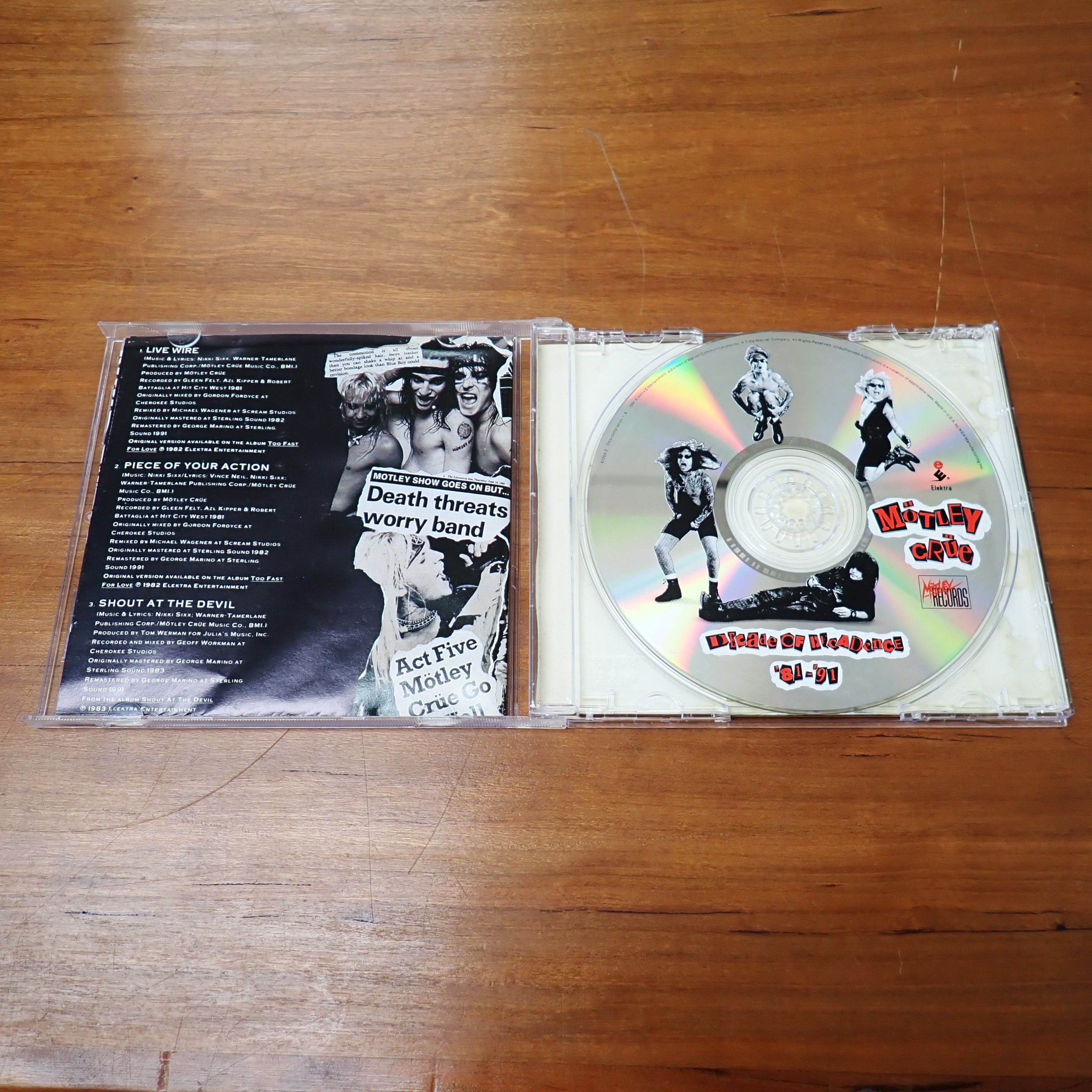Mötley Crüe – Decade Of Decadence '81-'91 CD