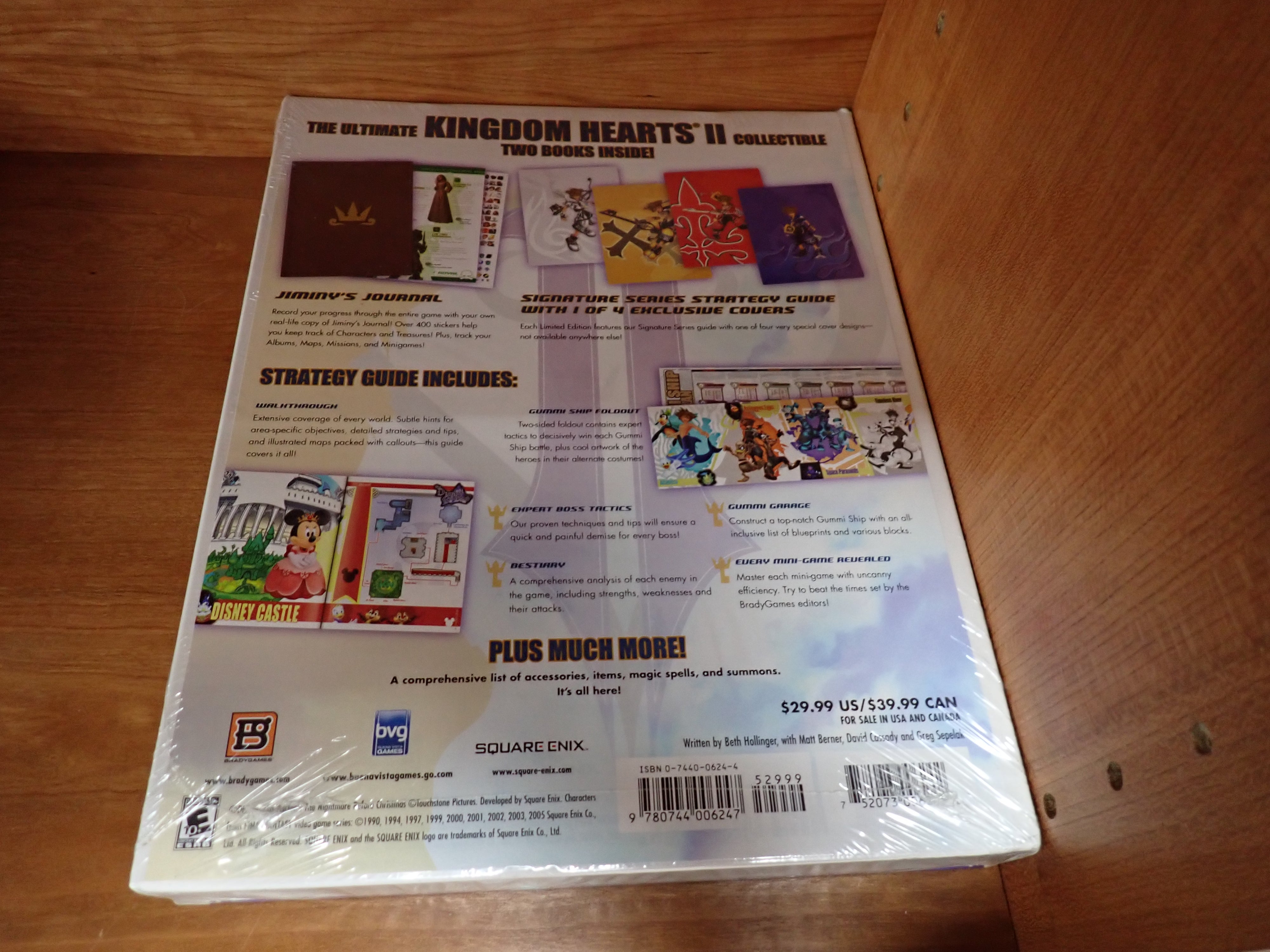 Kingdom Hearts II Limited Edition Game Guide (Sealed)
