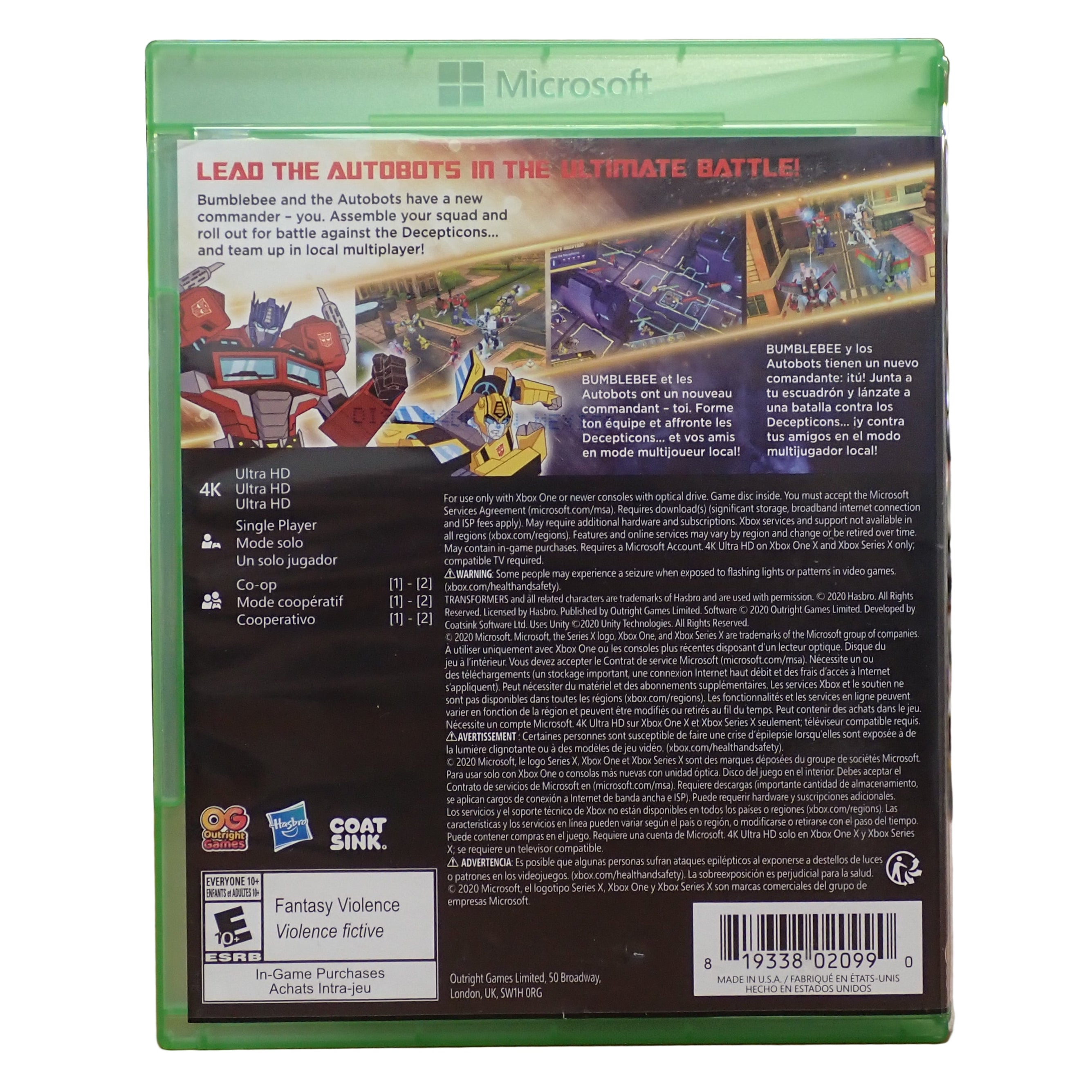 Transformers Battlegrounds - Xbox One