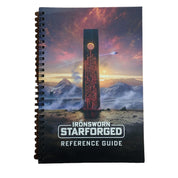 Ironsword Starforged core rulebook, Asset Deck, and the Reference Guide [PRE-OWNED]