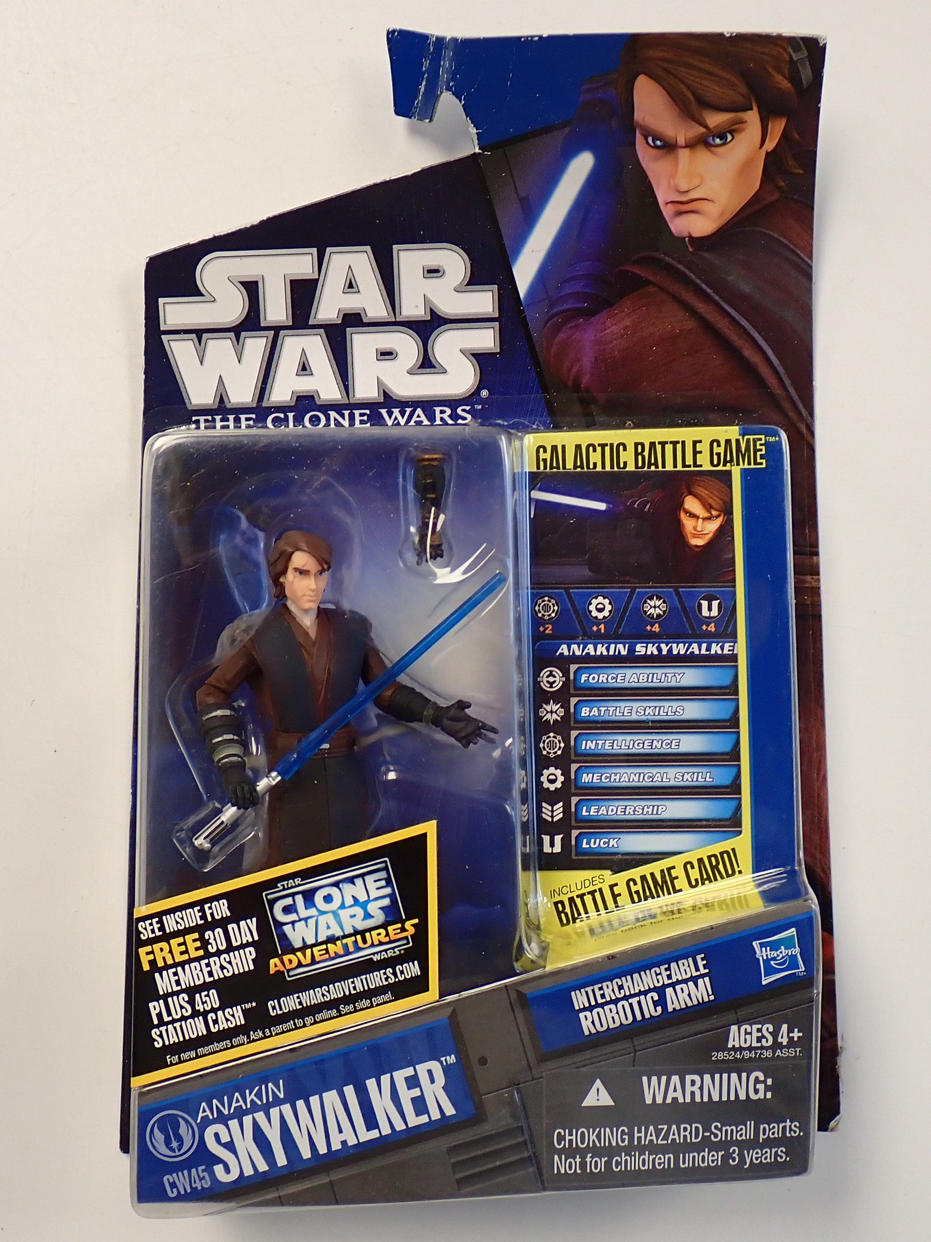 Anakin Skywalker, The Clone Wars - Hasbro Galactic Battle [Pre-Owned]