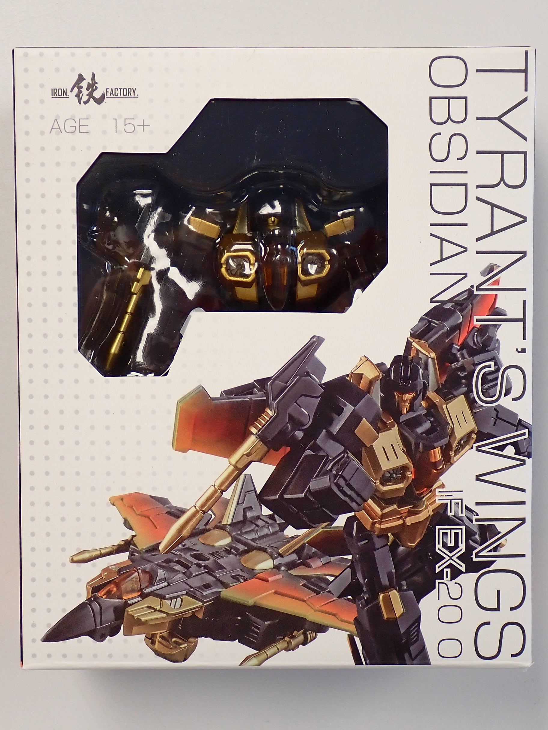 Iron Factory Tyrant's Wings Obsidian IF EX-20 0 [Pre-Owned]