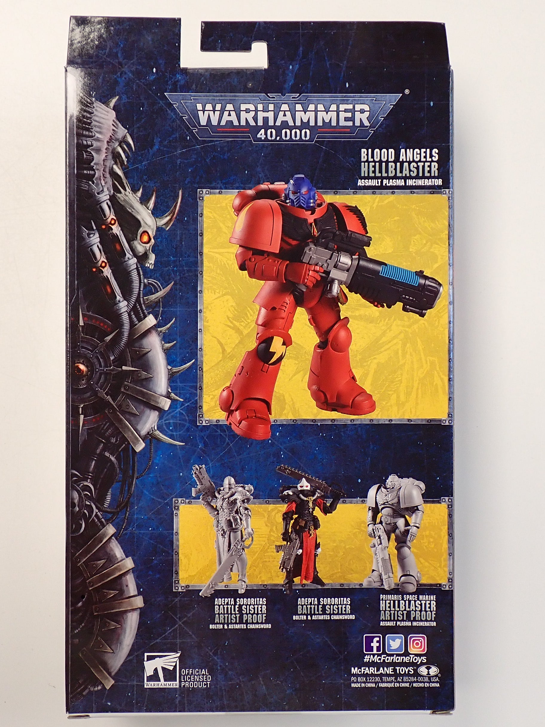Hellblaster Blood Angels McFarlane Warhammer 40k [Pre-Owned]