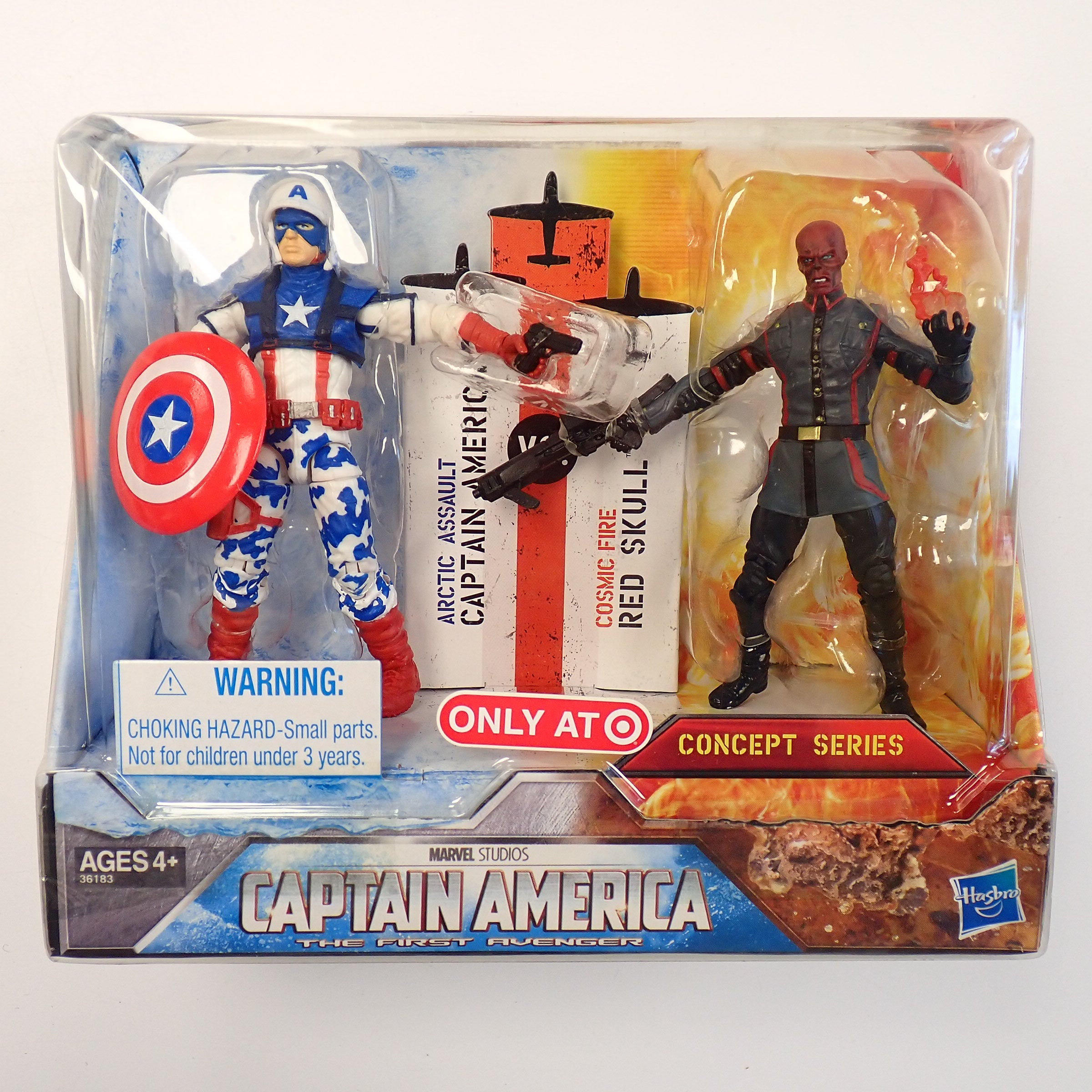 Captain America and Red Skull, The First Avenger - Concept Series [Pre-Owned]