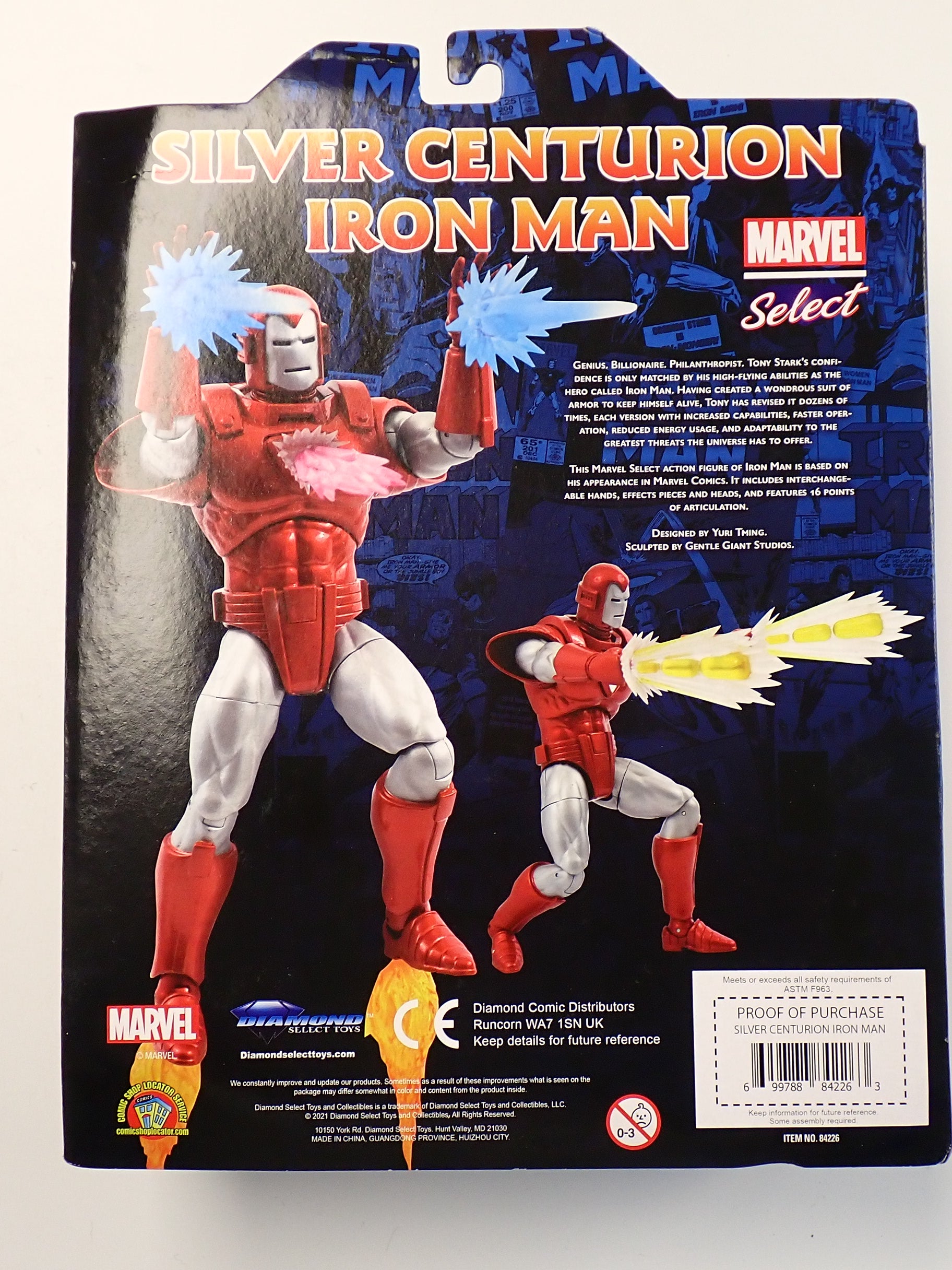 Silver Centurion Iron Man - Marvel Selects [Pre-Owned]