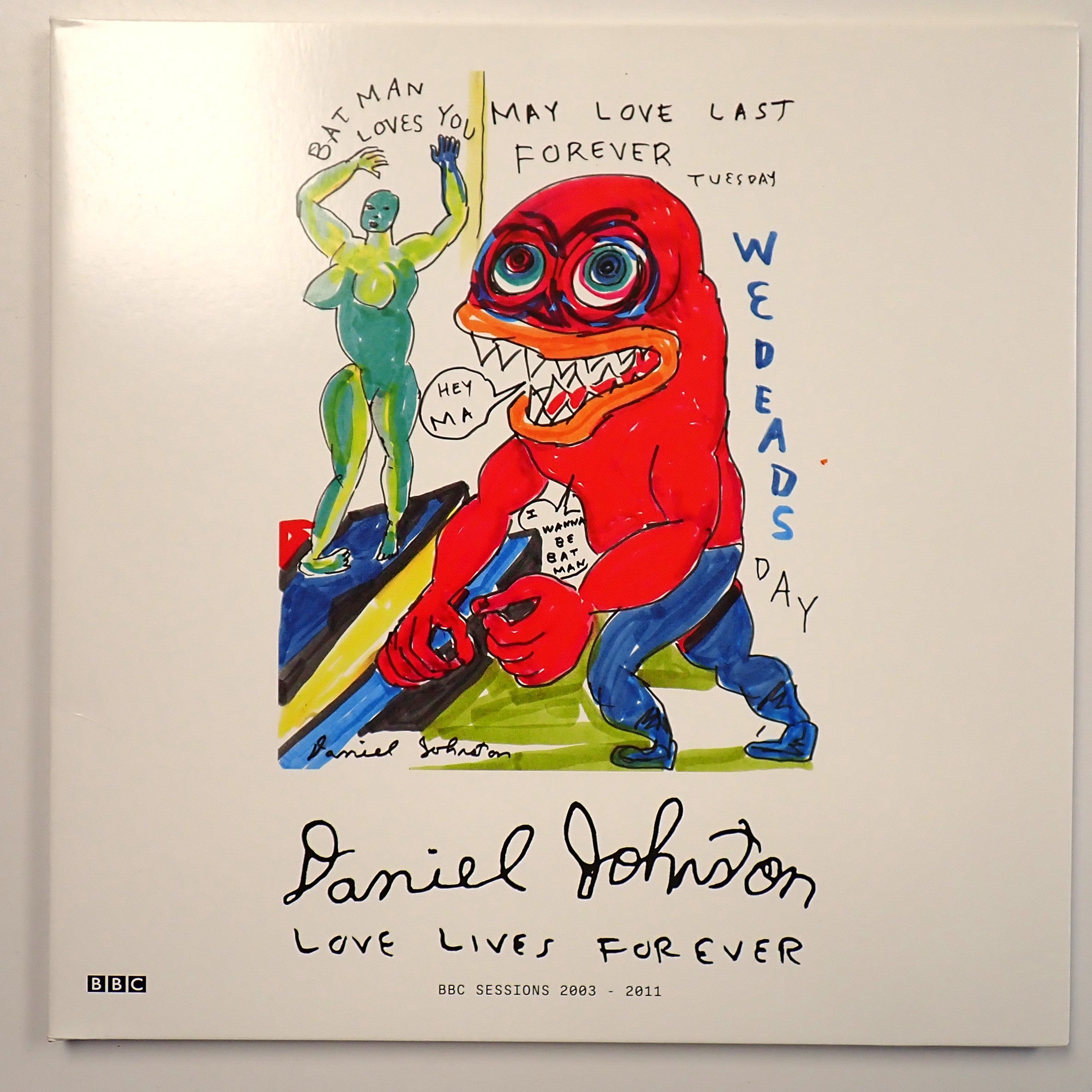 Daniel Johnston - Love Lives Forever - Vinyl (Transparent Red)