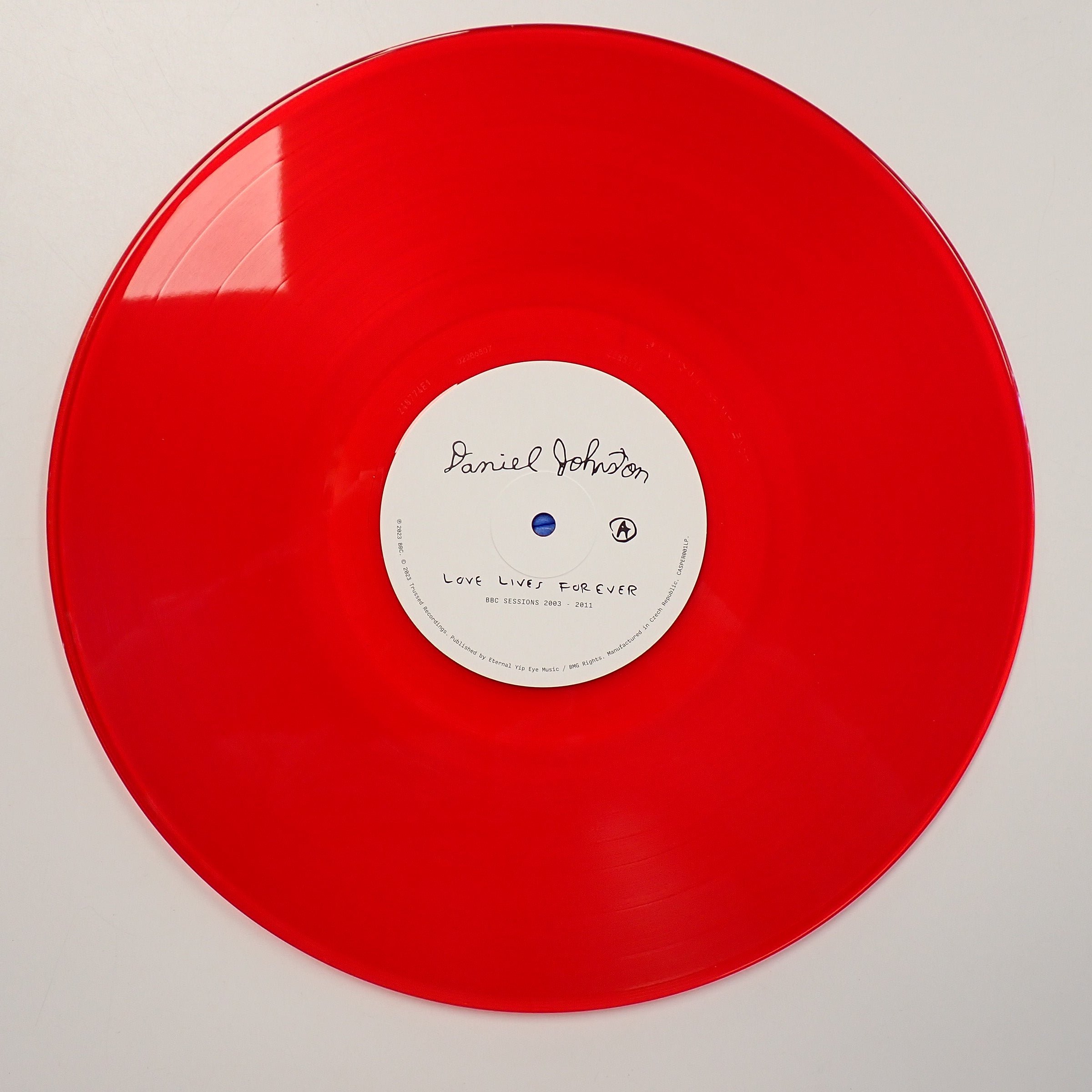 Daniel Johnston - Love Lives Forever - Vinyl (Transparent Red)