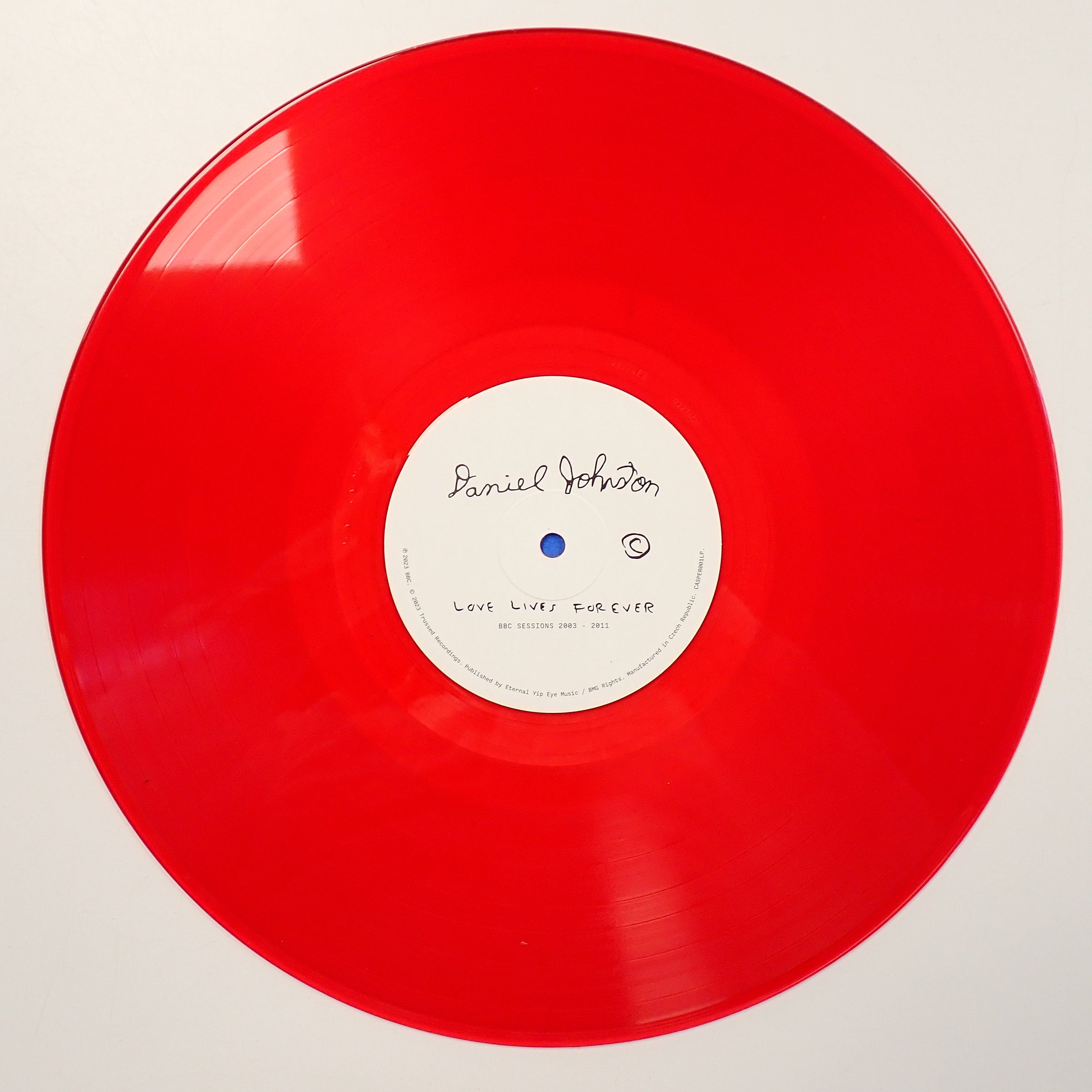 Daniel Johnston - Love Lives Forever - Vinyl (Transparent Red)