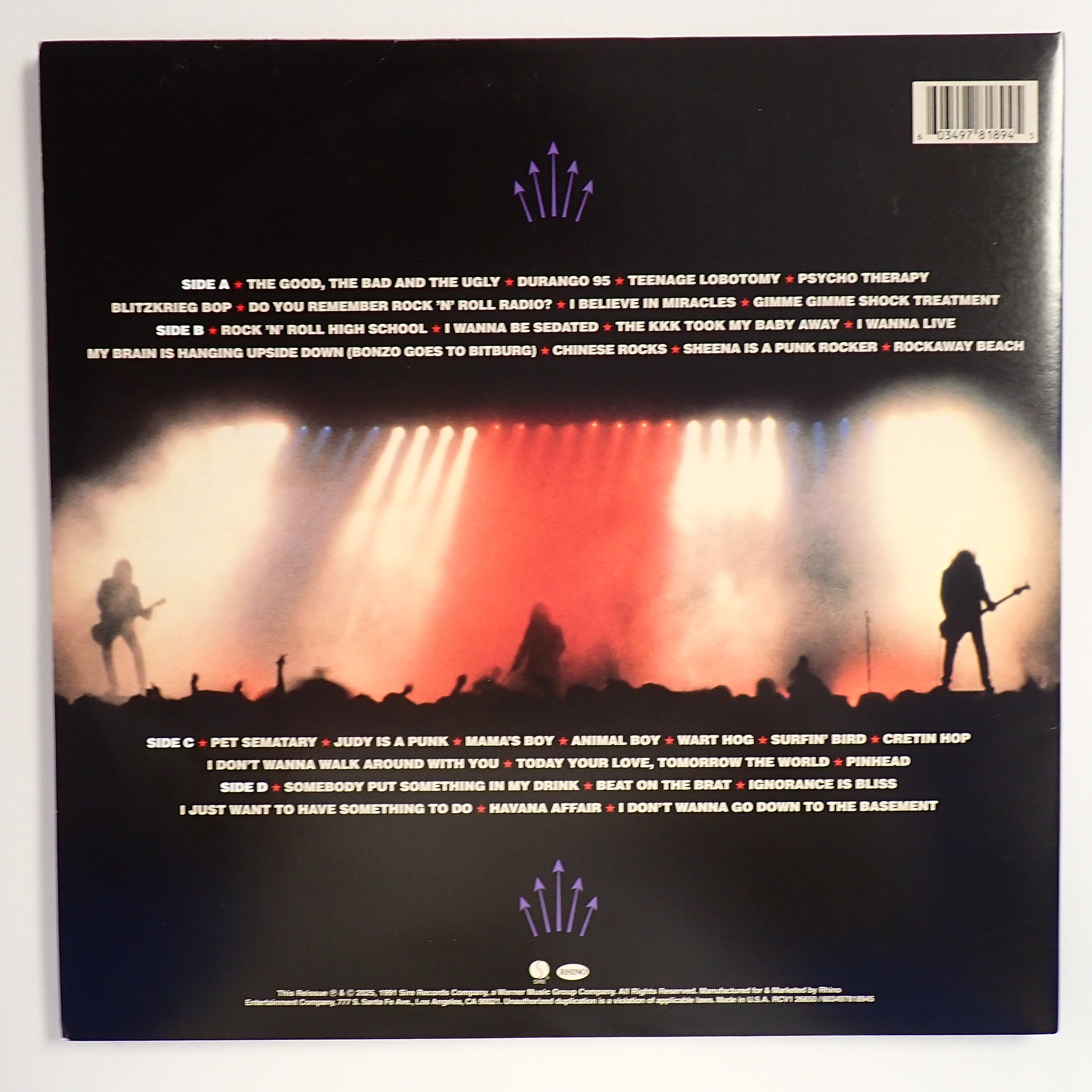 Ramones - Loco Live - Vinyl (Blue & Red Transparent)