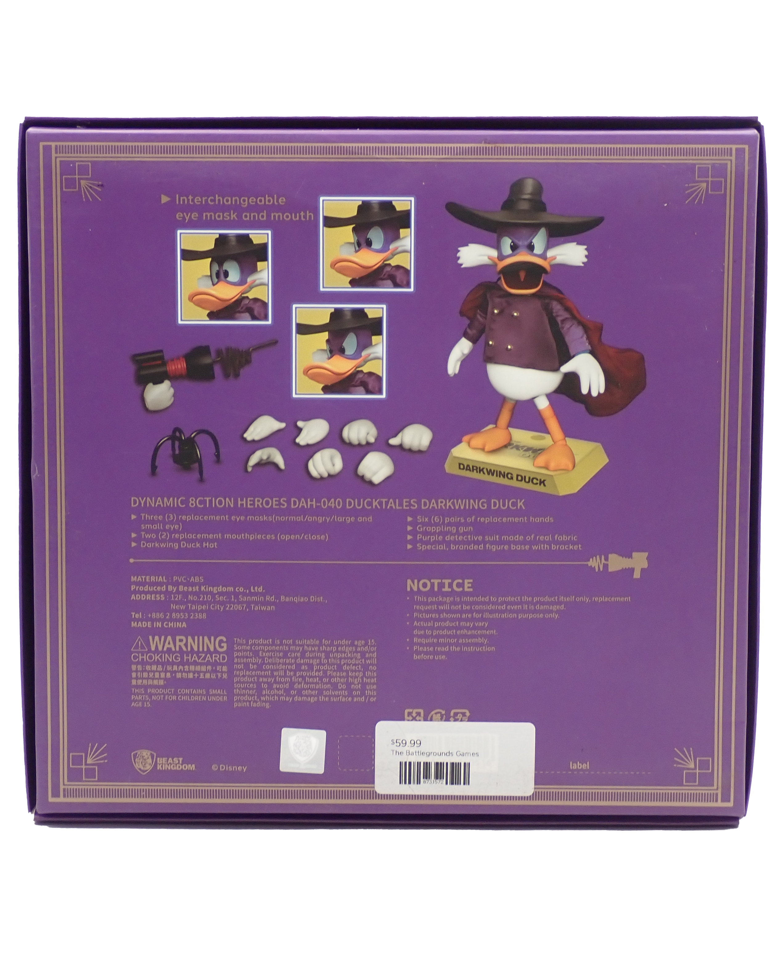 Darkwing Duck - Dynamic 8ction Heros
