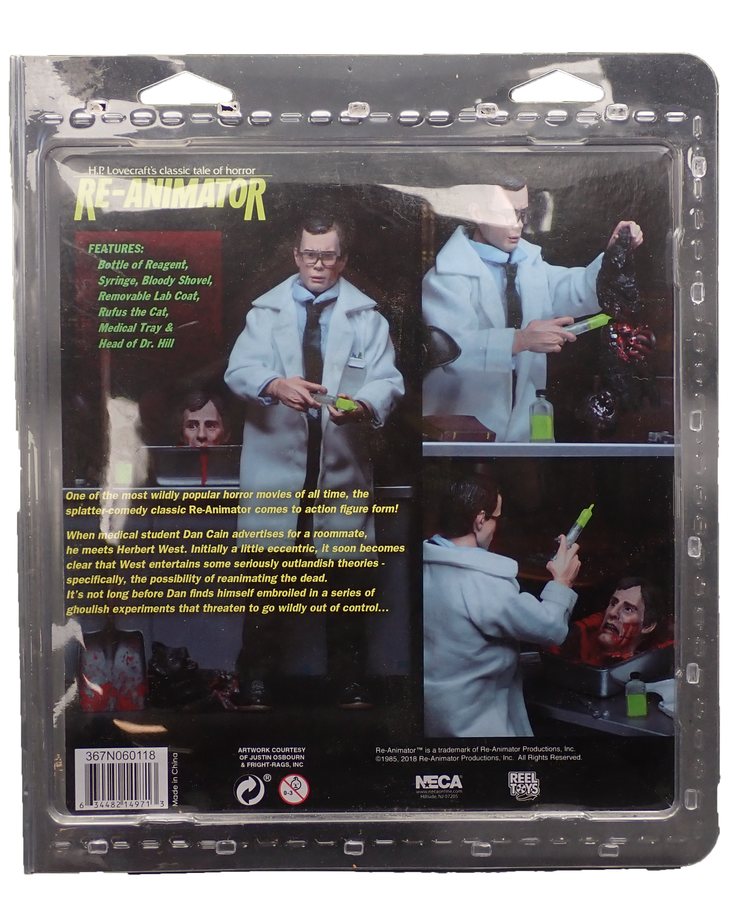 Herbert West - Re-Animator NECA Figure