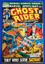 Marvel Spotlight #7 (1972) - VG-/VG - 3rd Ghost Rider