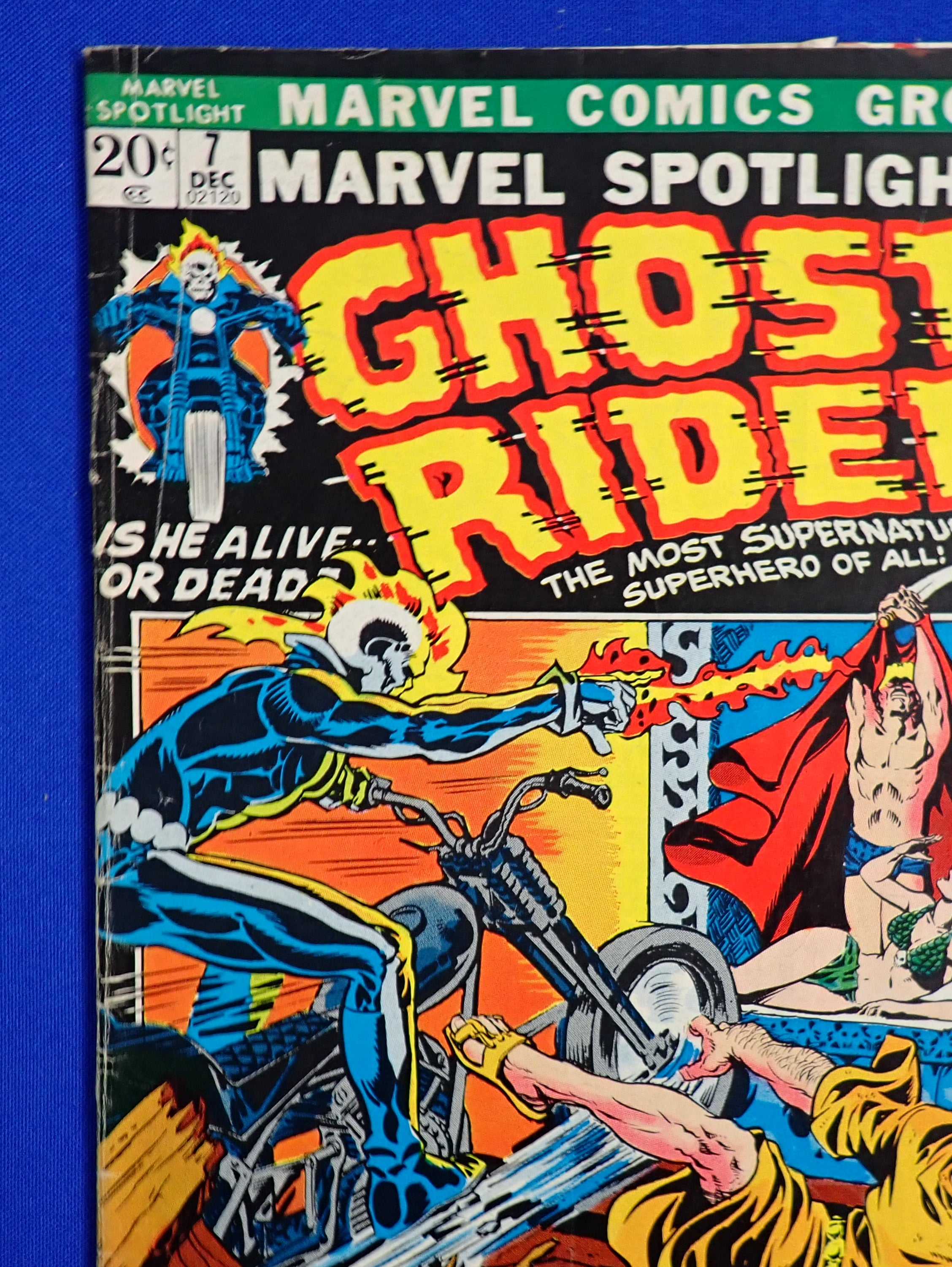 Marvel Spotlight #7 (1972) - VG-/VG - 3rd Ghost Rider