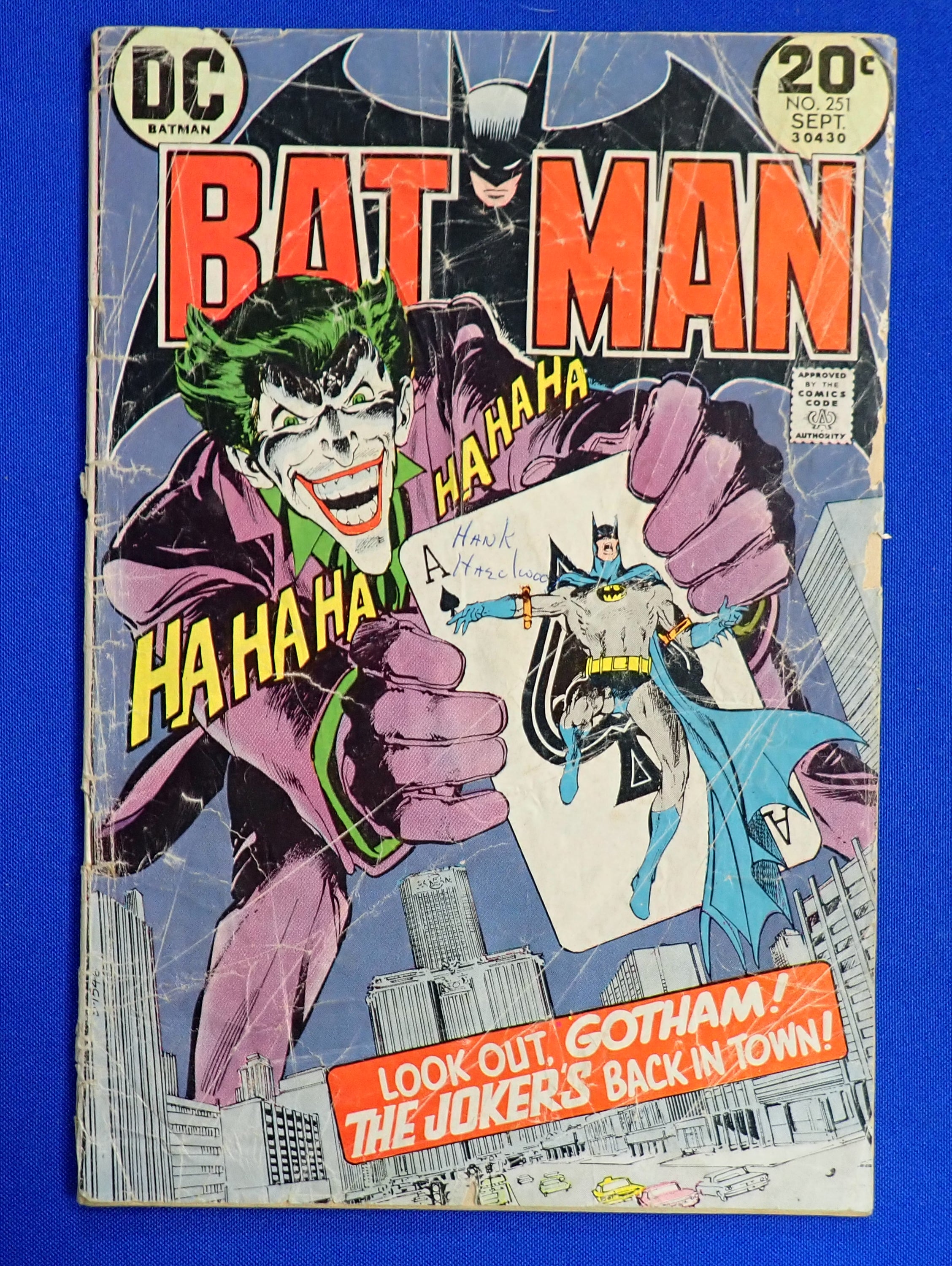 Batman #251 (1973) - FR (1.0) - Heavy wear, low grade