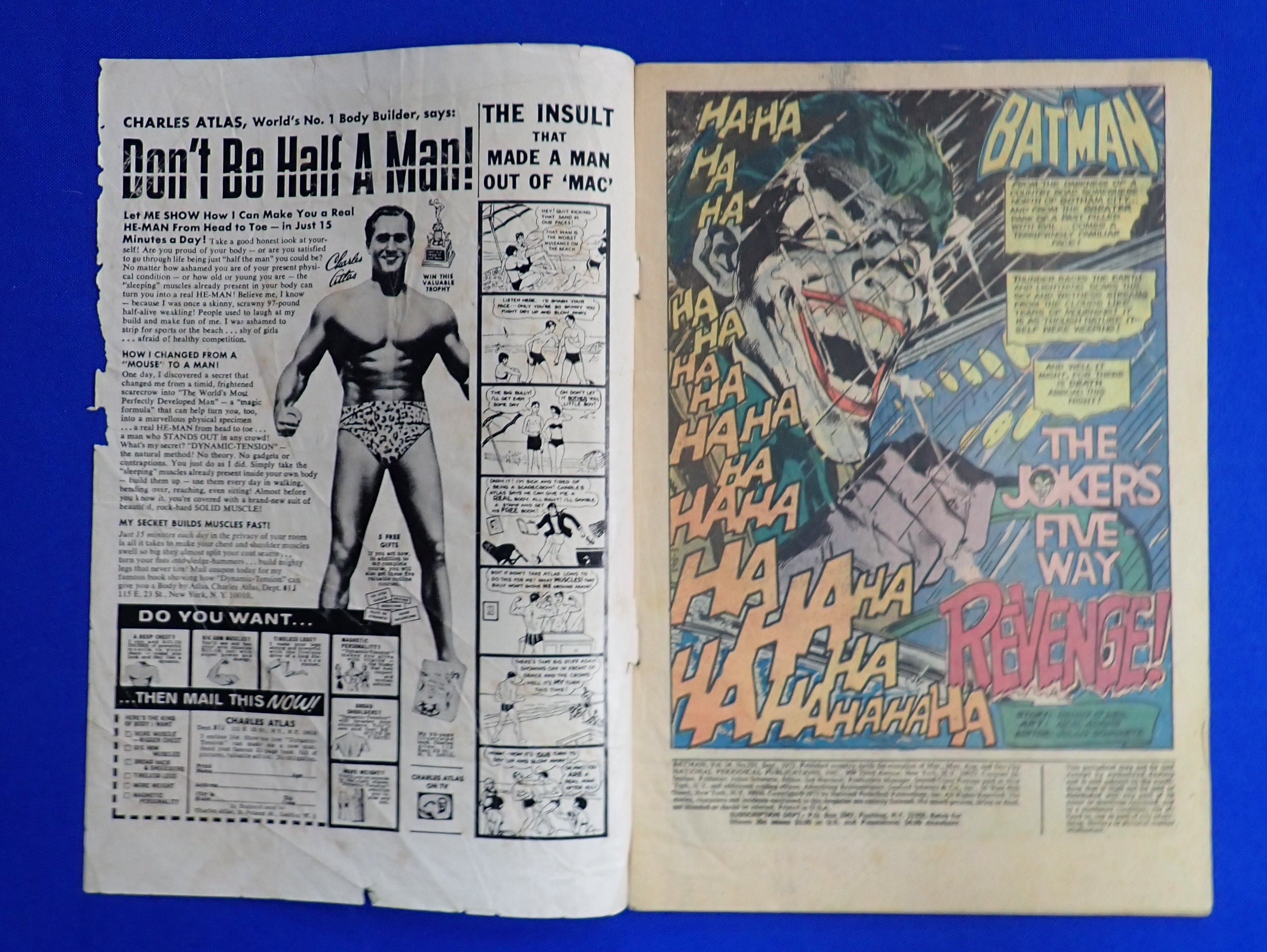 Batman #251 (1973) - FR (1.0) - Heavy wear, low grade