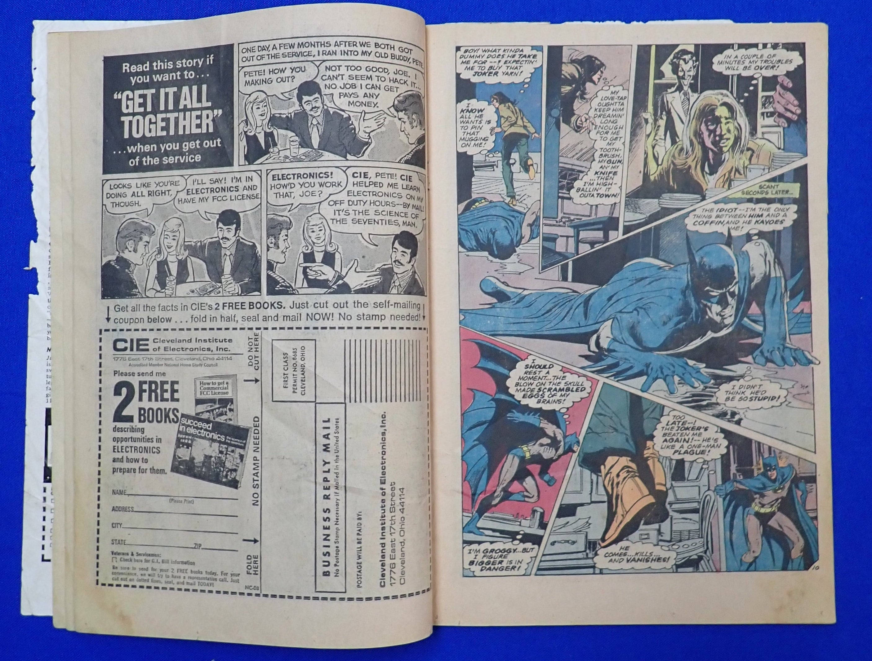 Batman #251 (1973) - FR (1.0) - Heavy wear, low grade