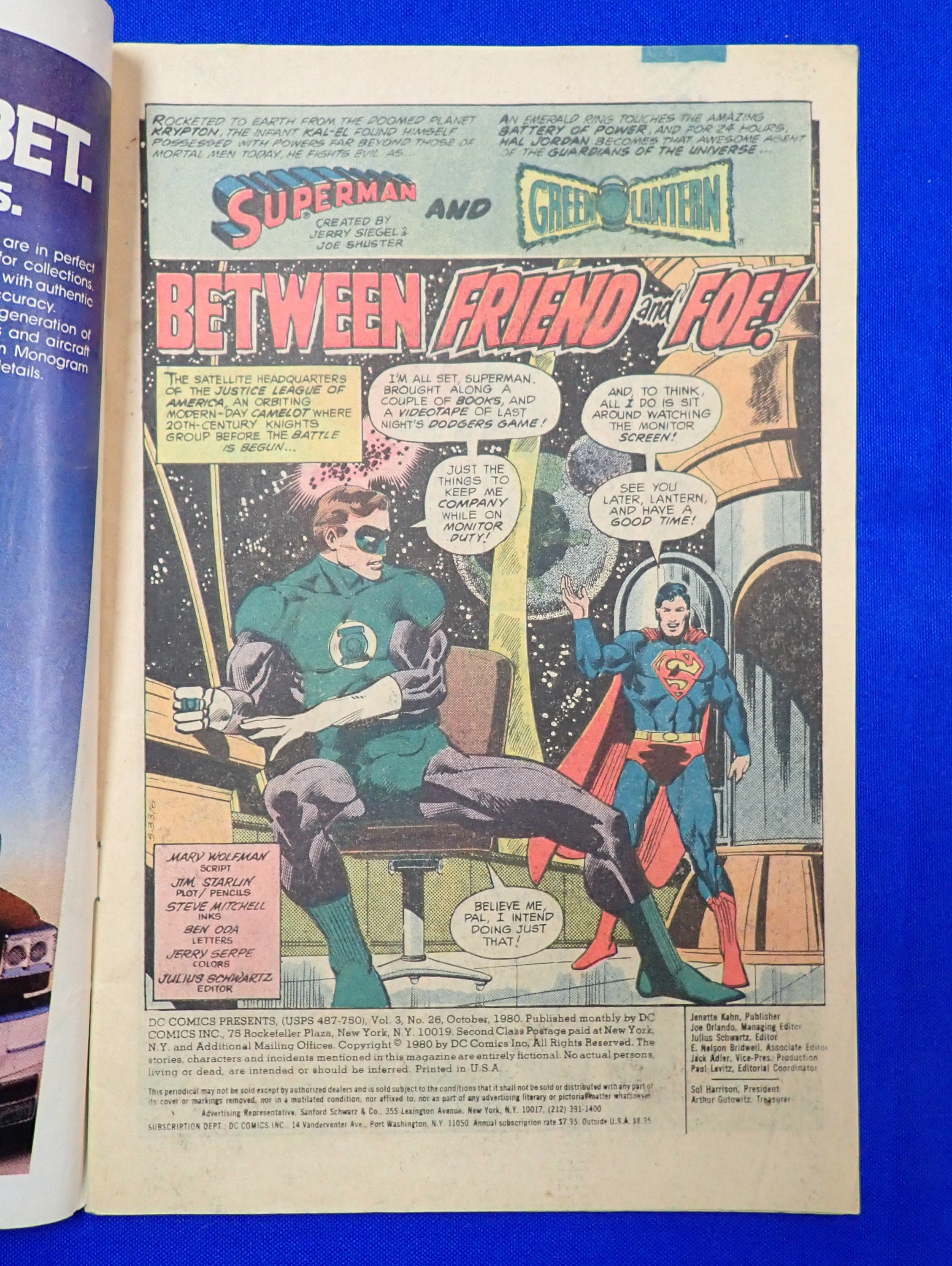 DC Comics Presents #26 (1980) - FN- (5.5) - 1st New Teen Titans